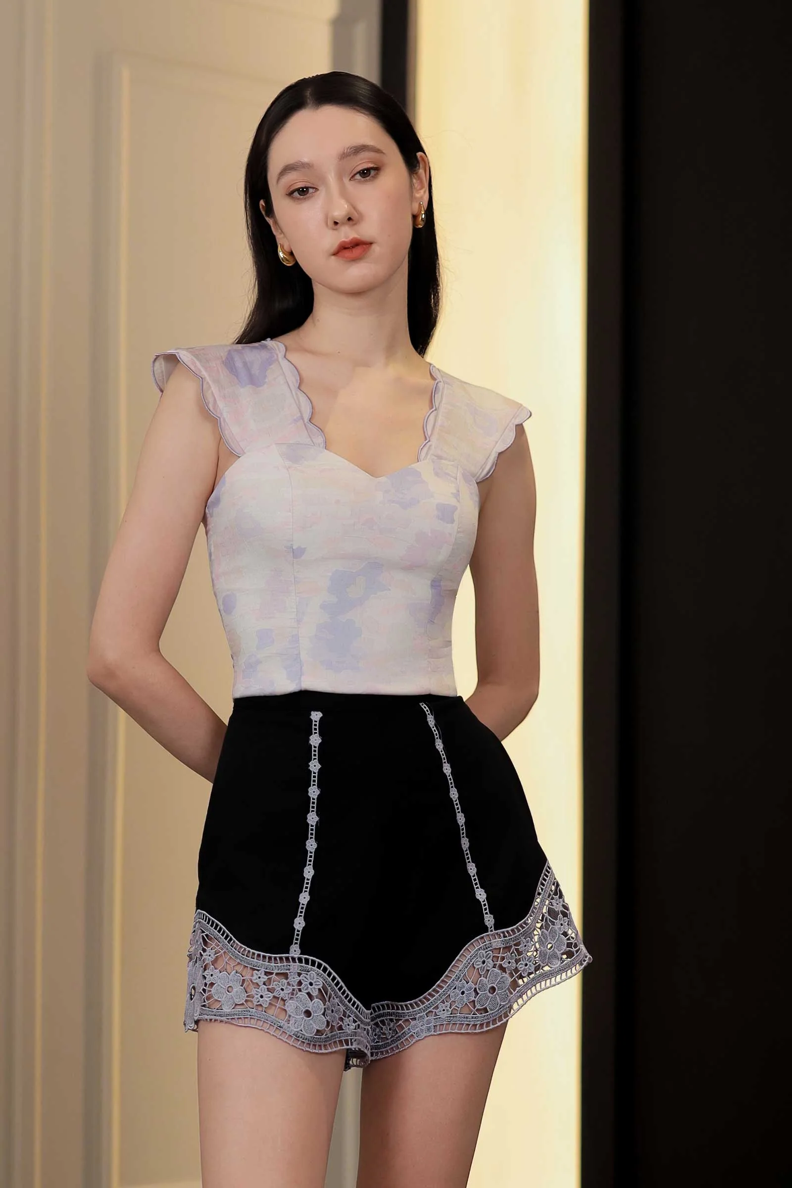 Duvina Padded Top Only (Lilac) - Image 15