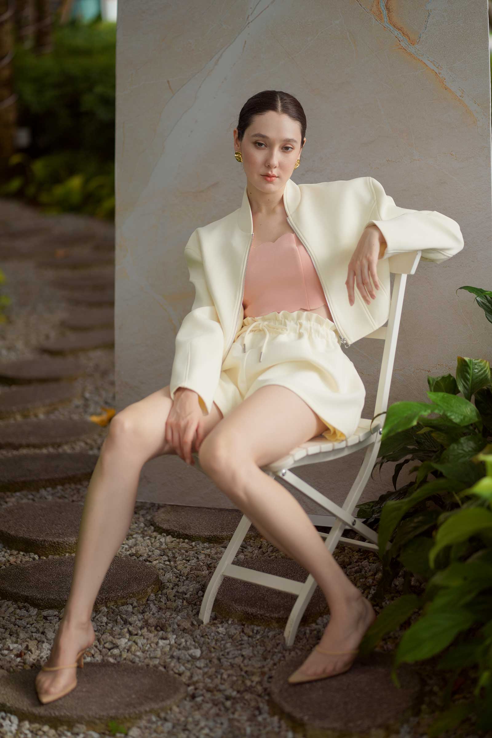 Devaya Scallop Top (Coral) - Image 17