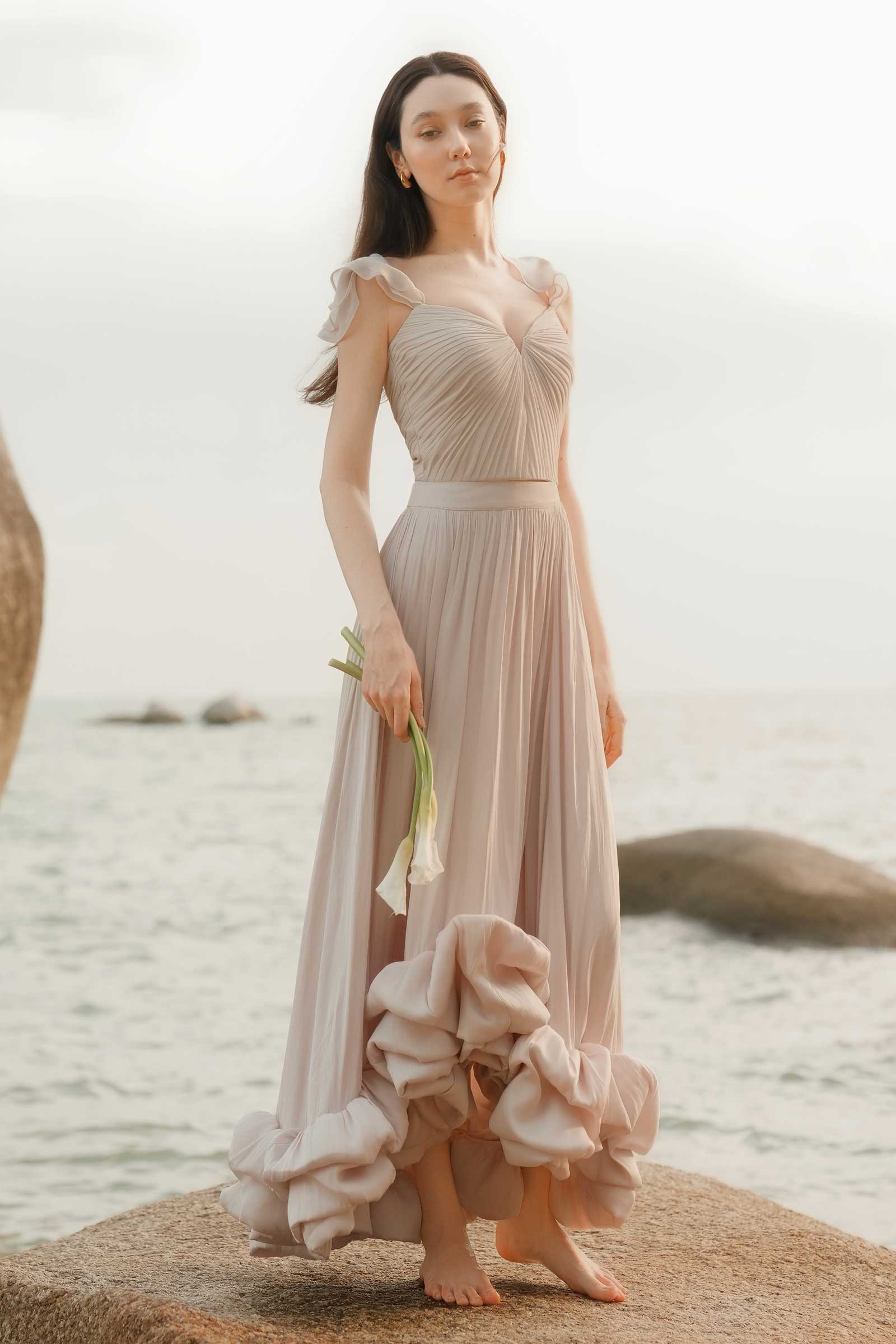 Darique Skirt (Champagne) - Image 10