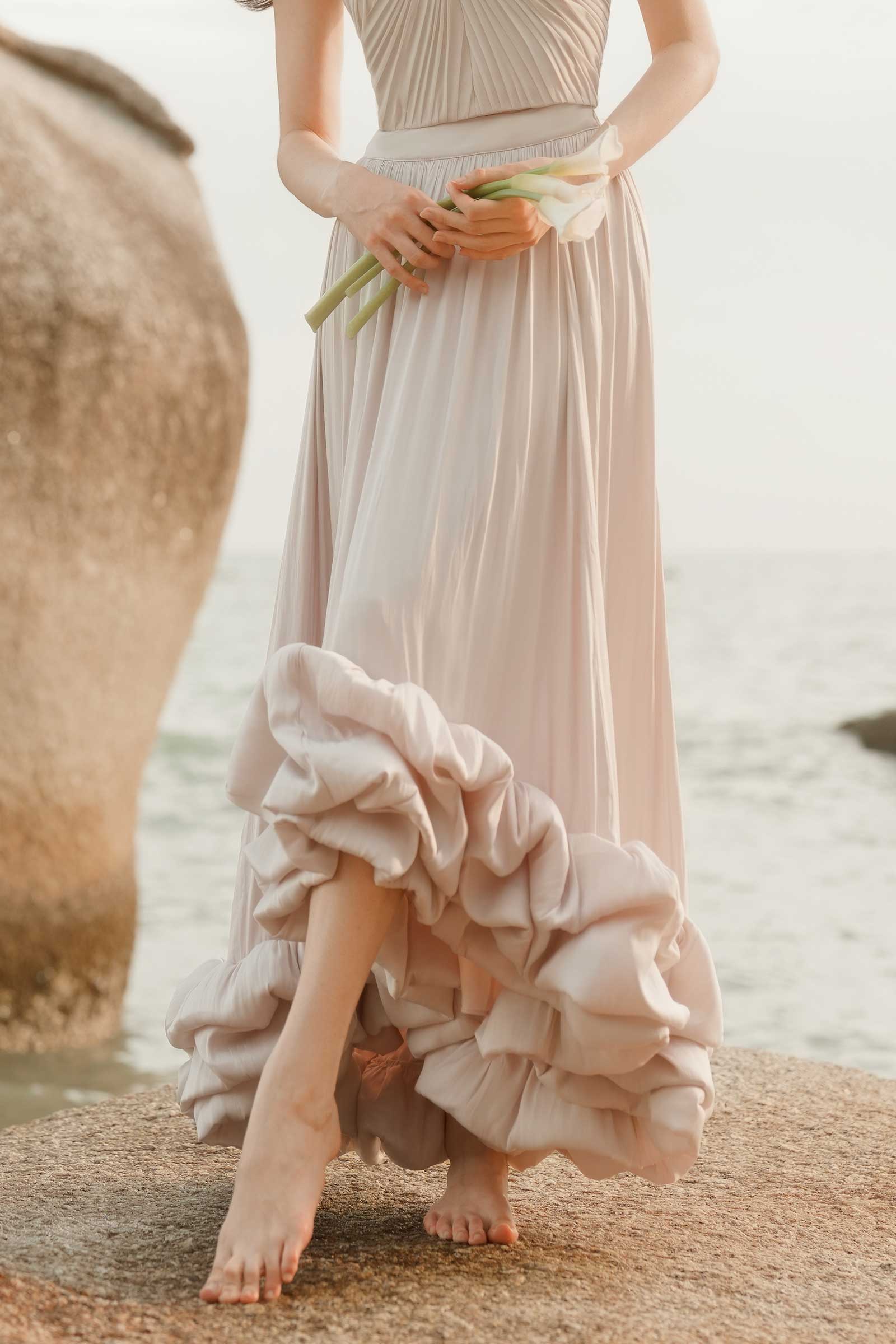 Darique Skirt (Champagne) - Image 6