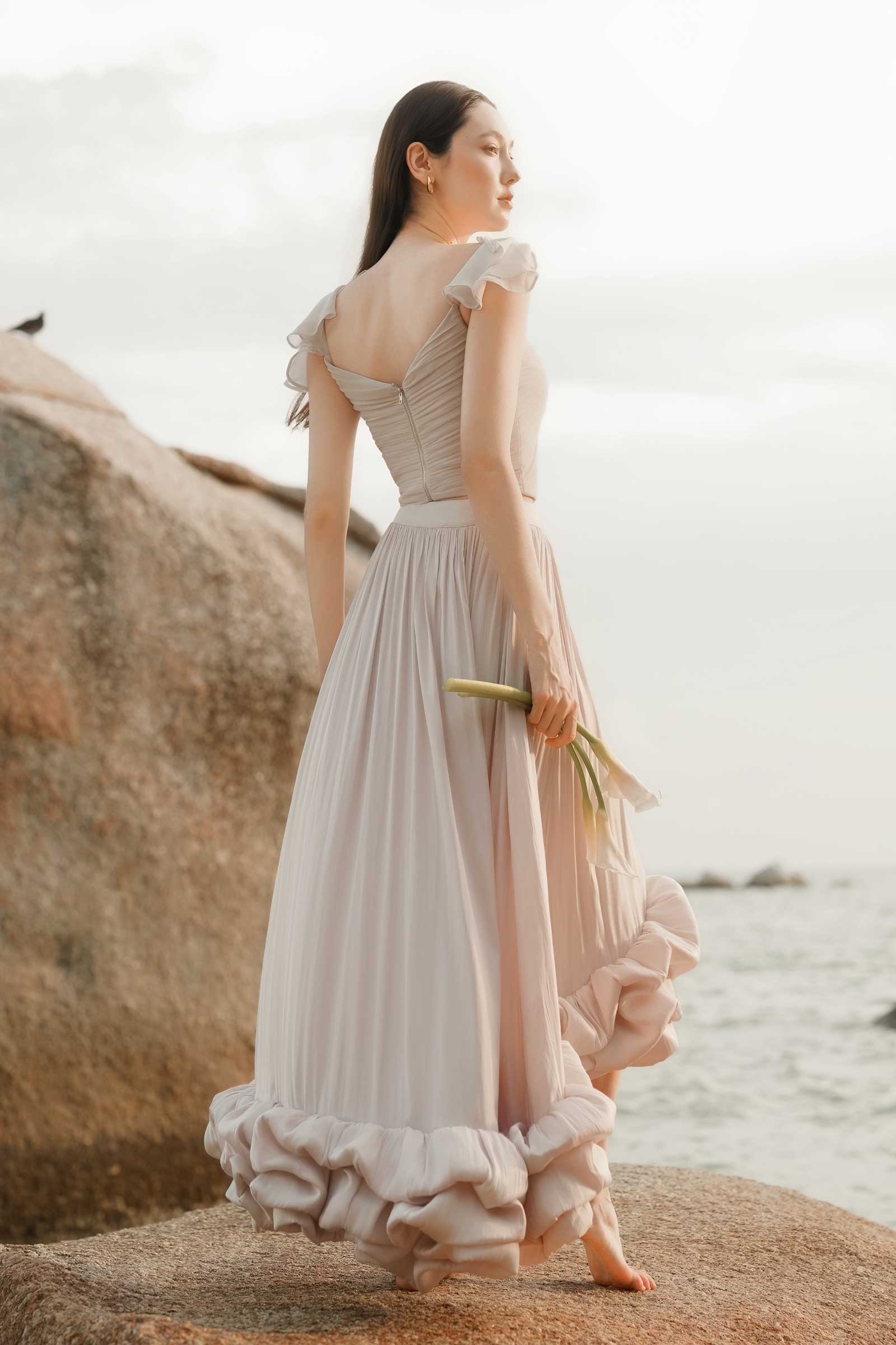 Darique Skirt (Champagne) - Image 7