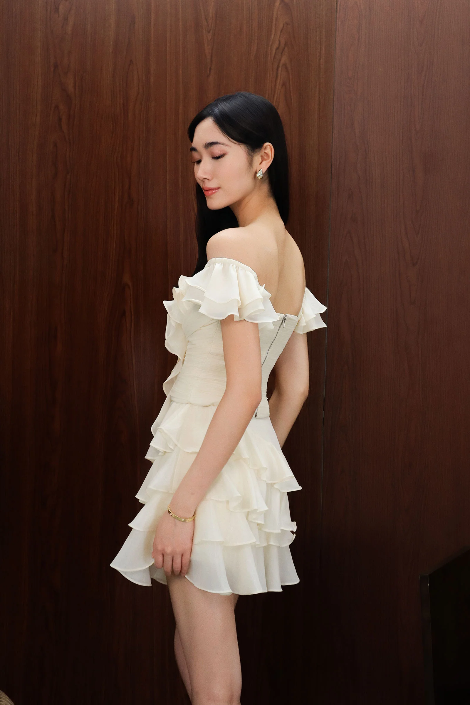 Deliora Convertible Padded Top (Cream) - Image 10