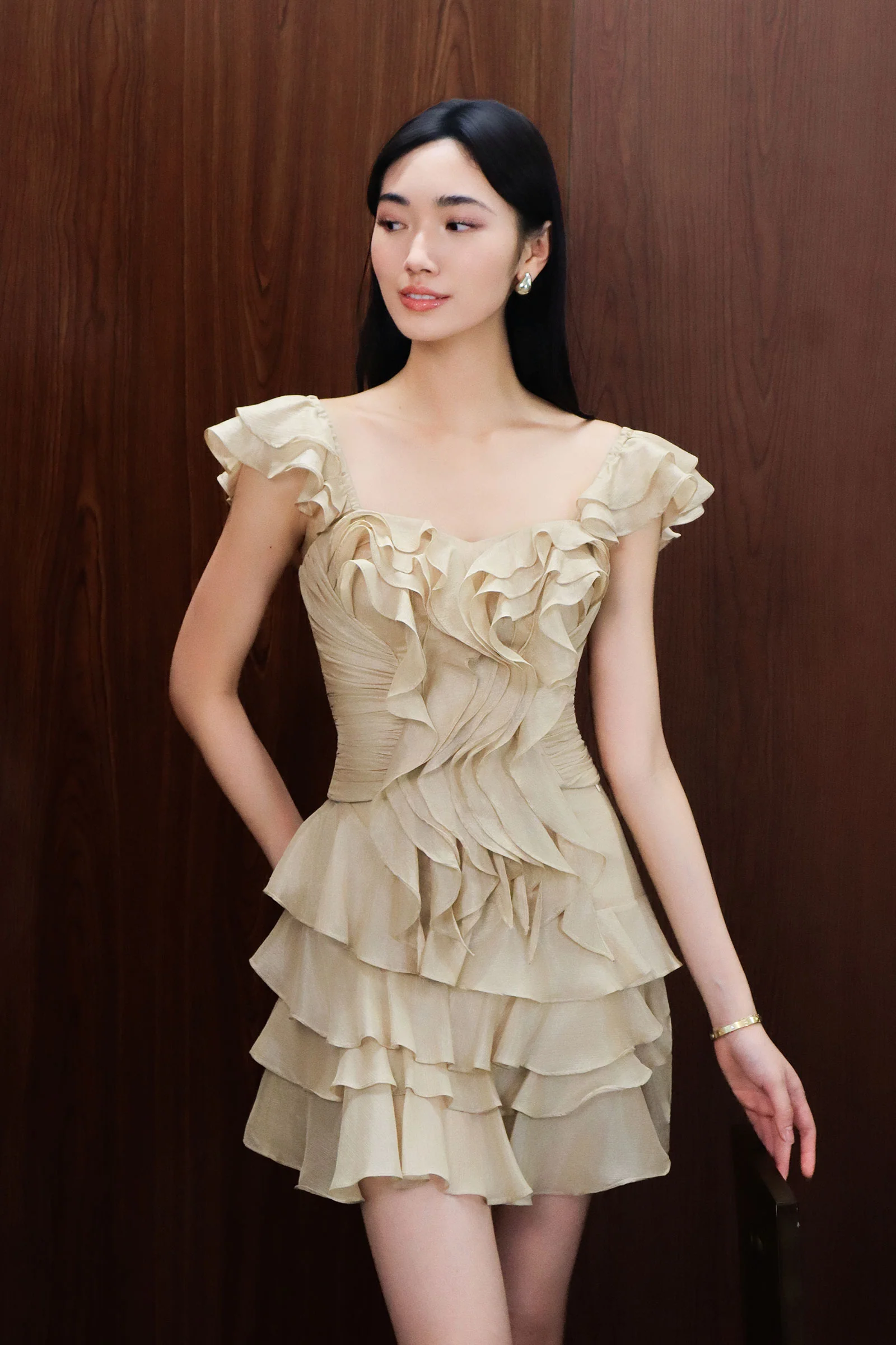 Deliora Convertible Padded Top (Cream) - Image 22