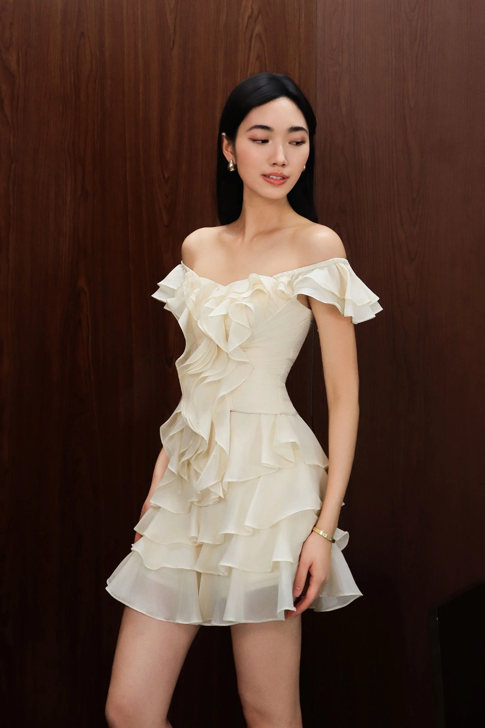 Deliora Convertible Padded Top (Cream) - Image 26