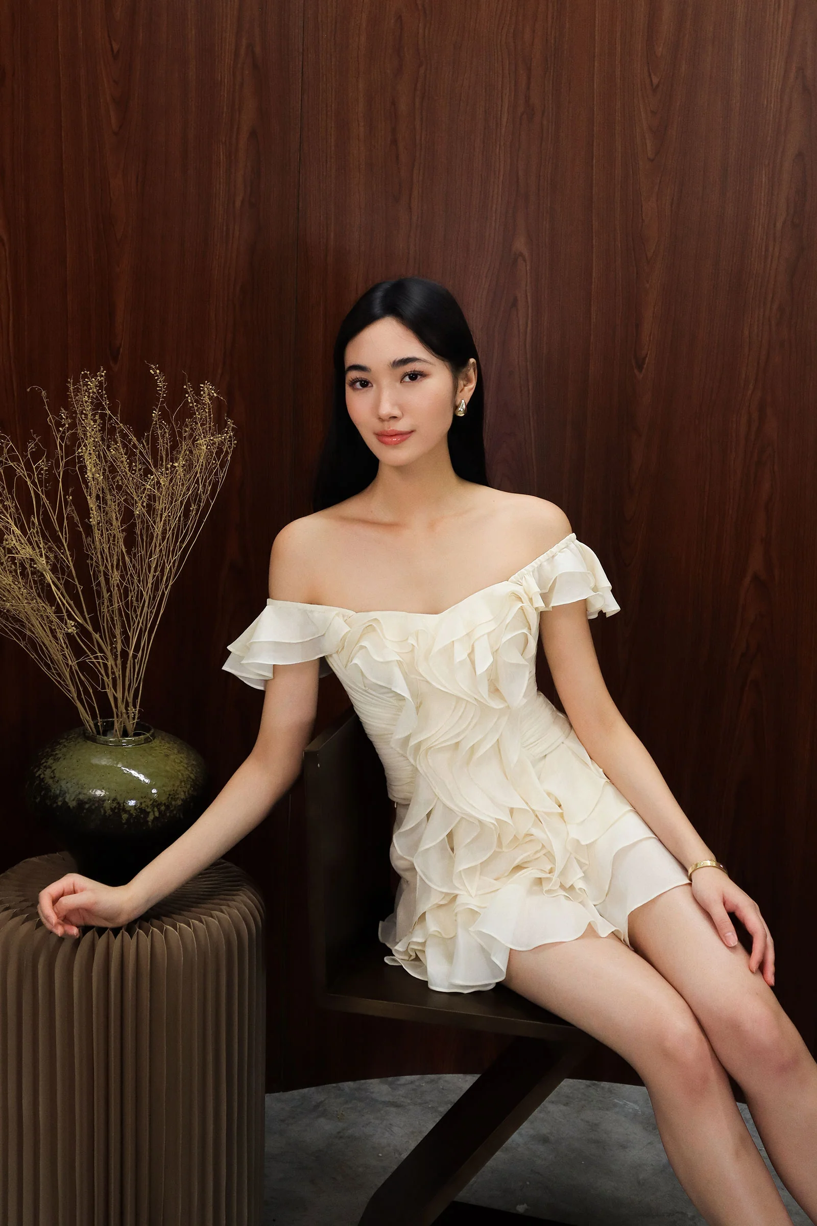 Deliora Convertible Padded Top (Cream) - Image 27