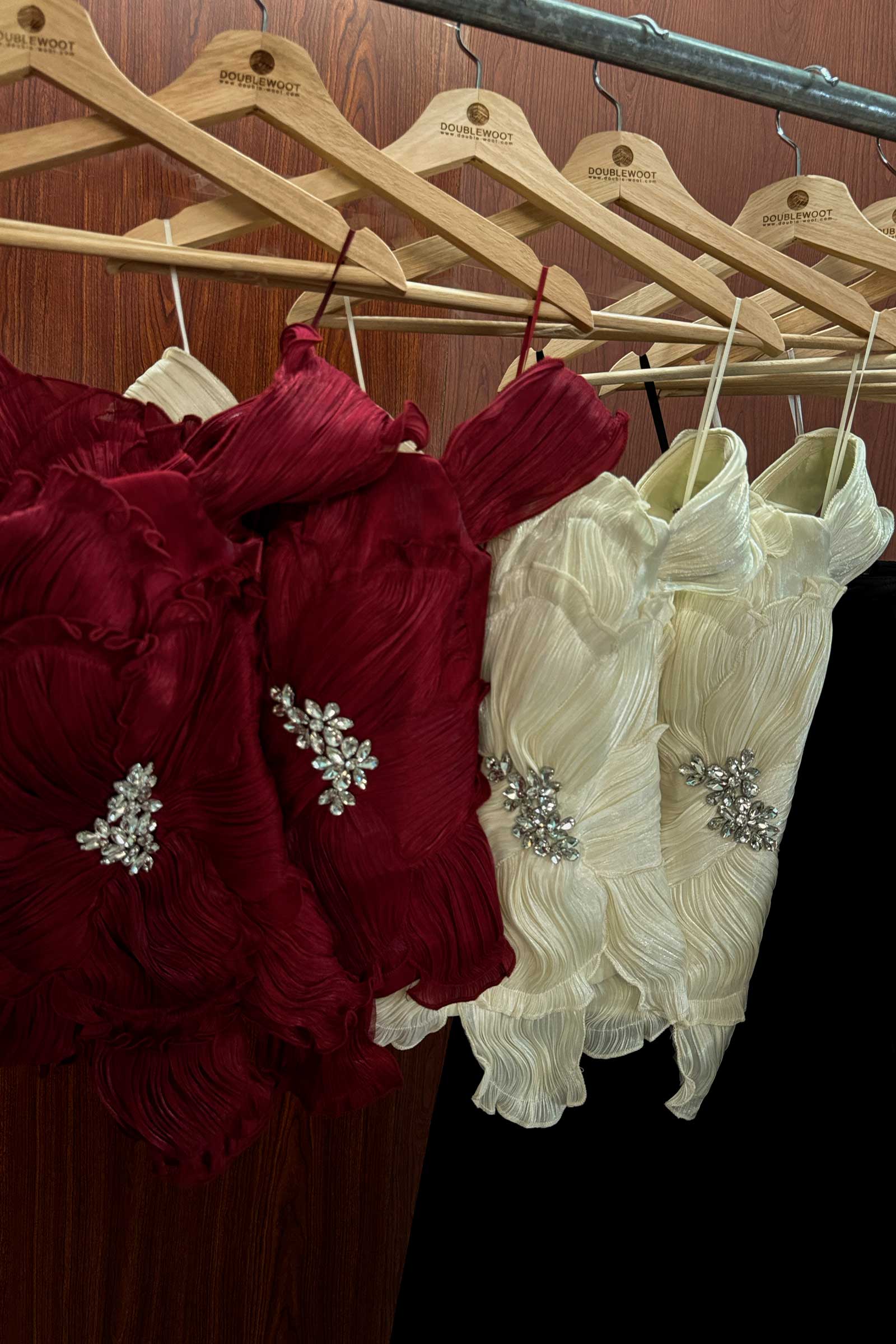 Drasielle Corset Top (Maroon) - Image 5