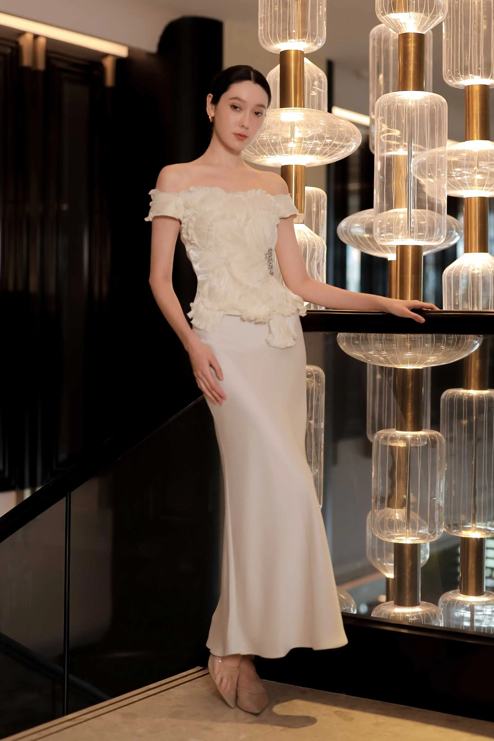 Drasielle Corset Top (Cream) - Image 13