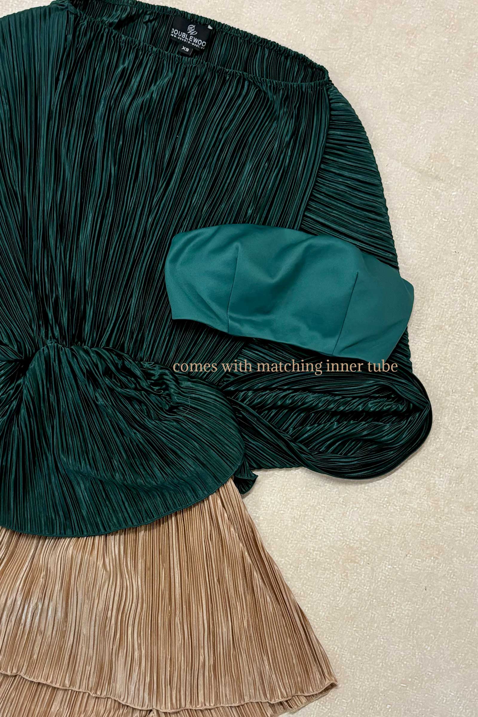 Lunaira Multiway Romper (Green+Brown) - Image 18