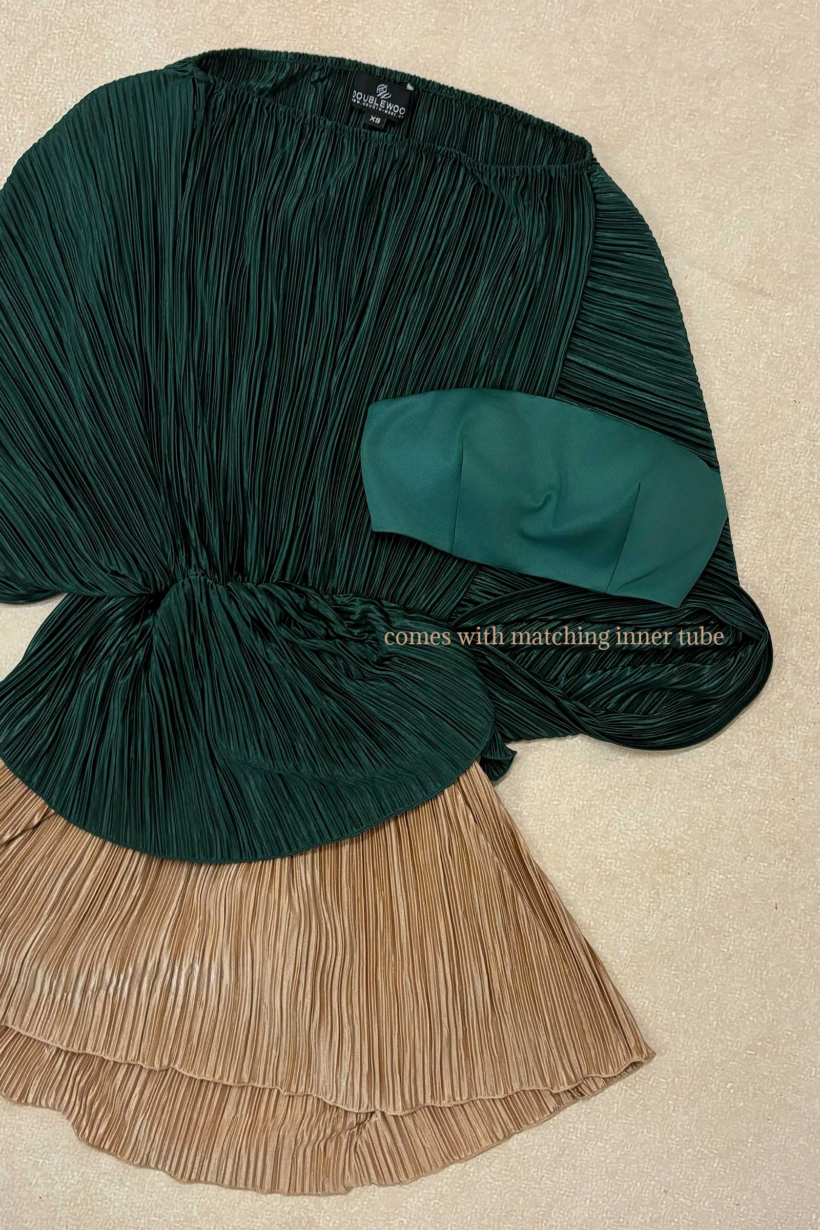 Lunaira Multiway Romper (Green+Brown) - Image 7