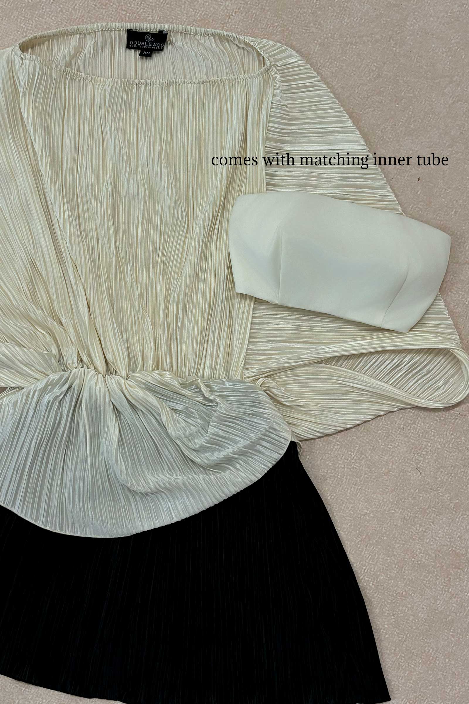 Lunaira Multiway Romper (Pearl+Black) - Image 10