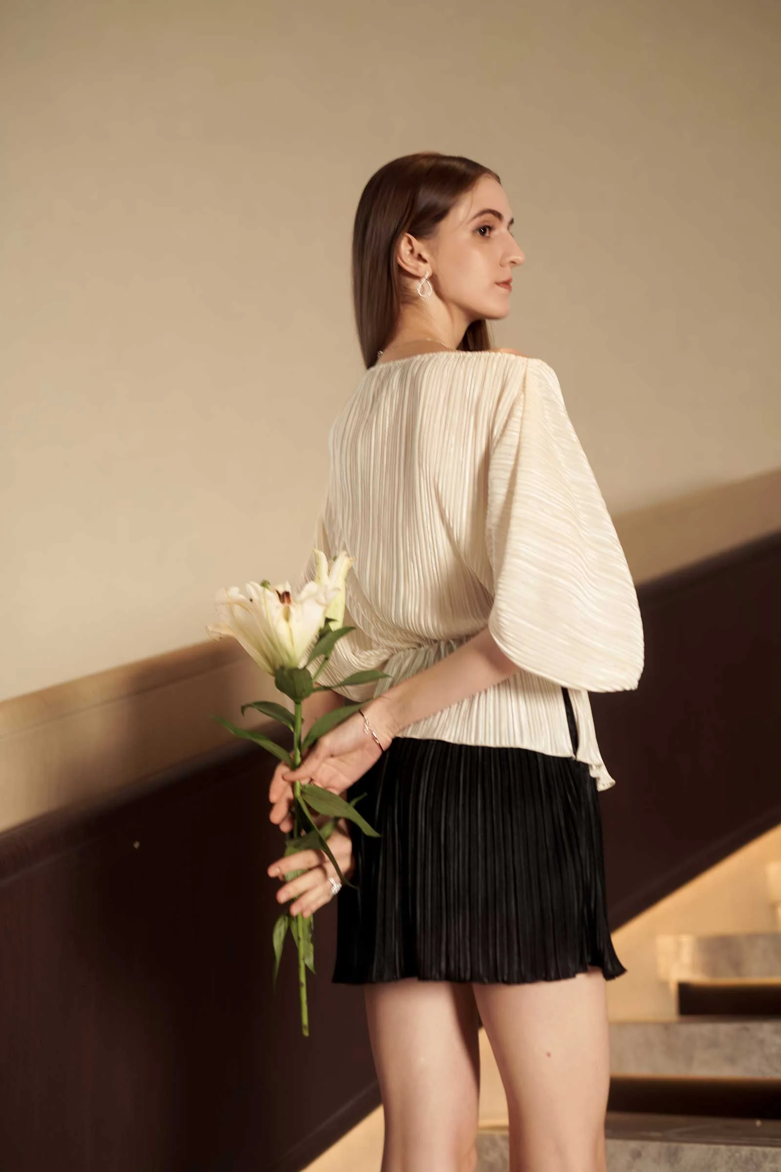 Lunaira Multiway Romper (Pearl+Black) - Image 20