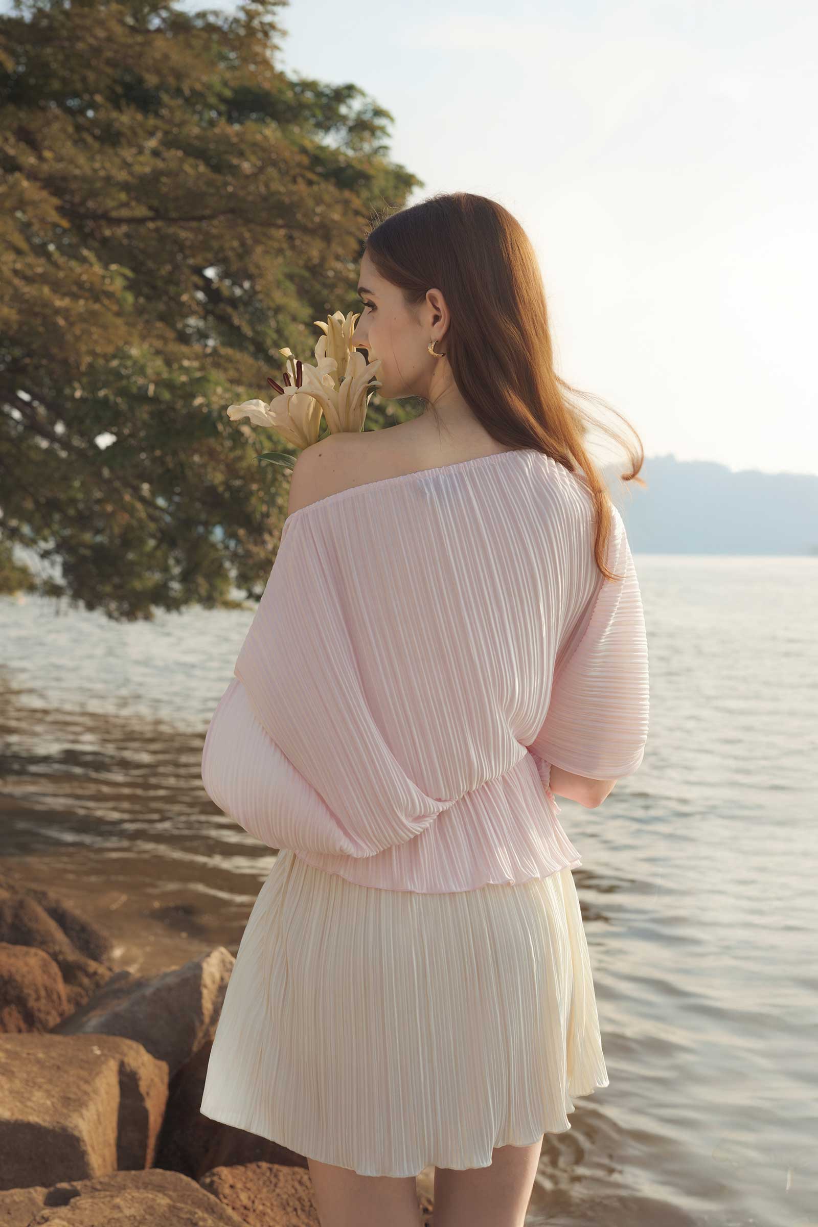 Lunaira Multiway Romper (Pink+Pearl) - Image 9