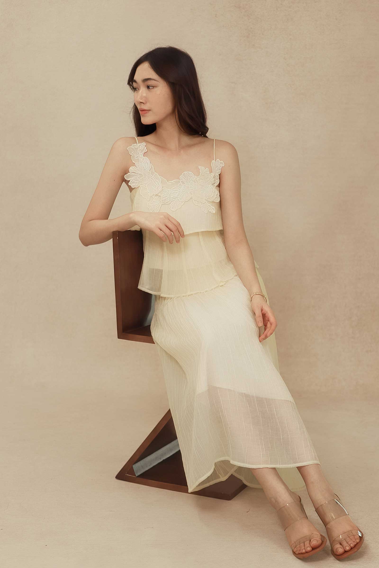Aluna Skirt (Cream) - Image 18