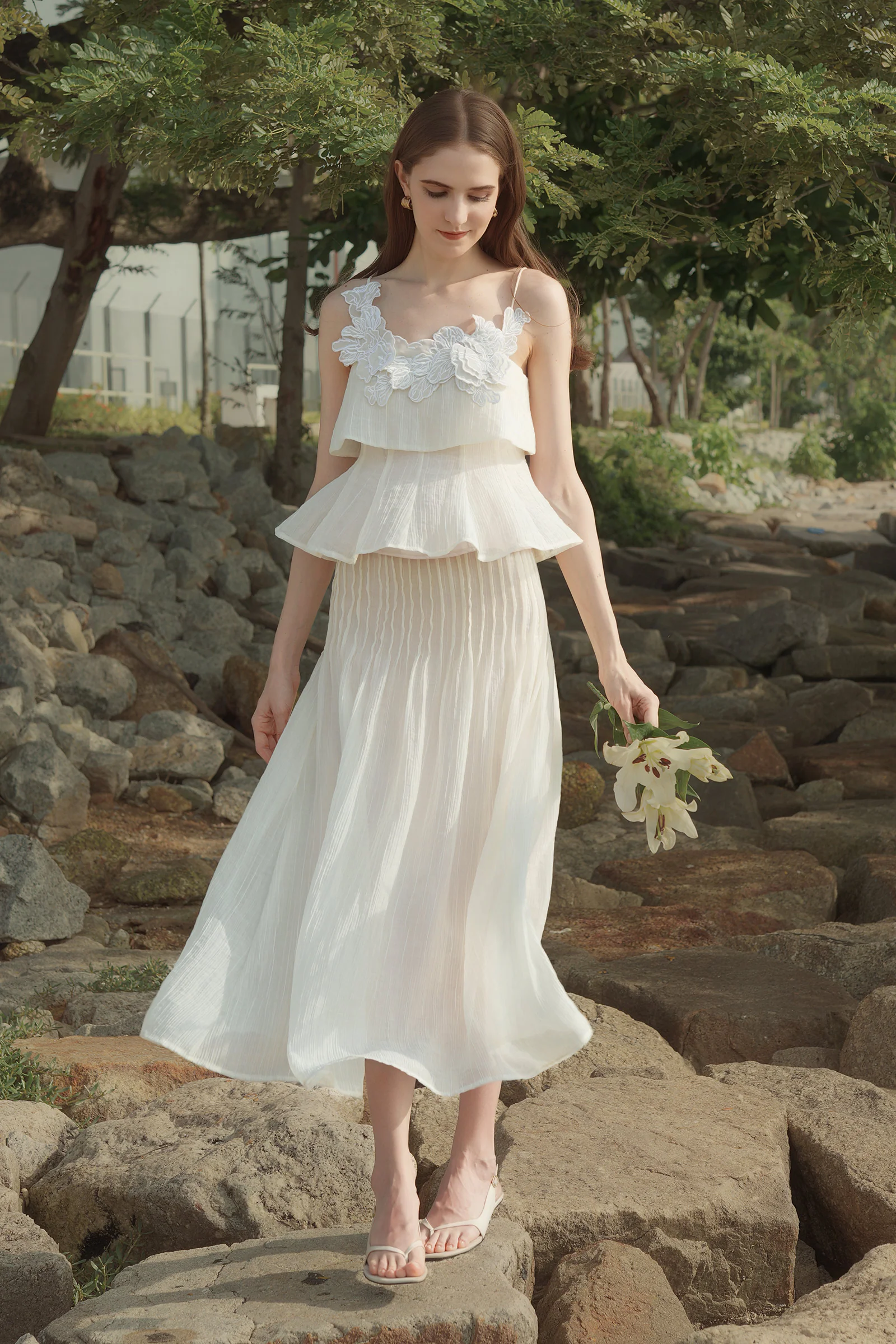Aluna Skirt (Cream) - Image 22
