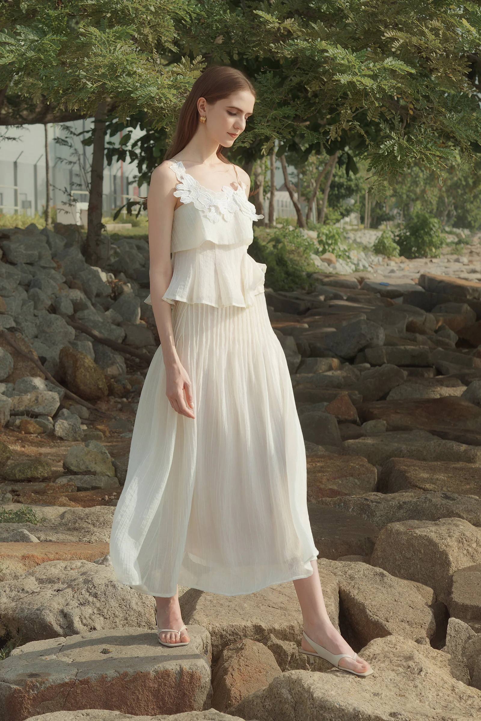 Aluna Skirt (Cream) - Image 23