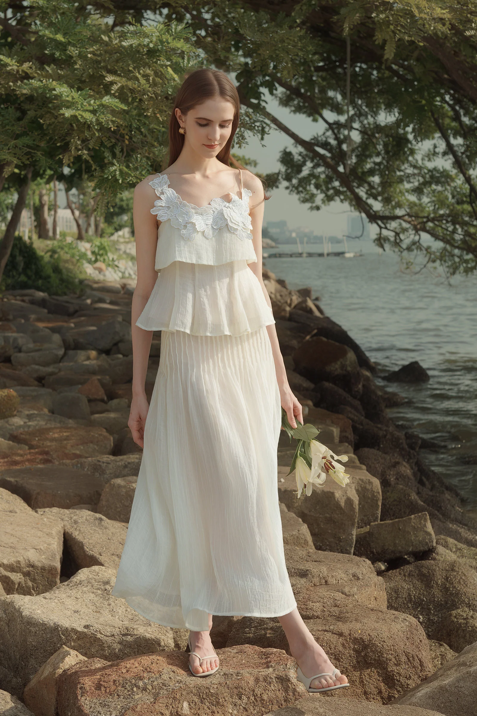 Aluna Skirt (Cream) - Image 24
