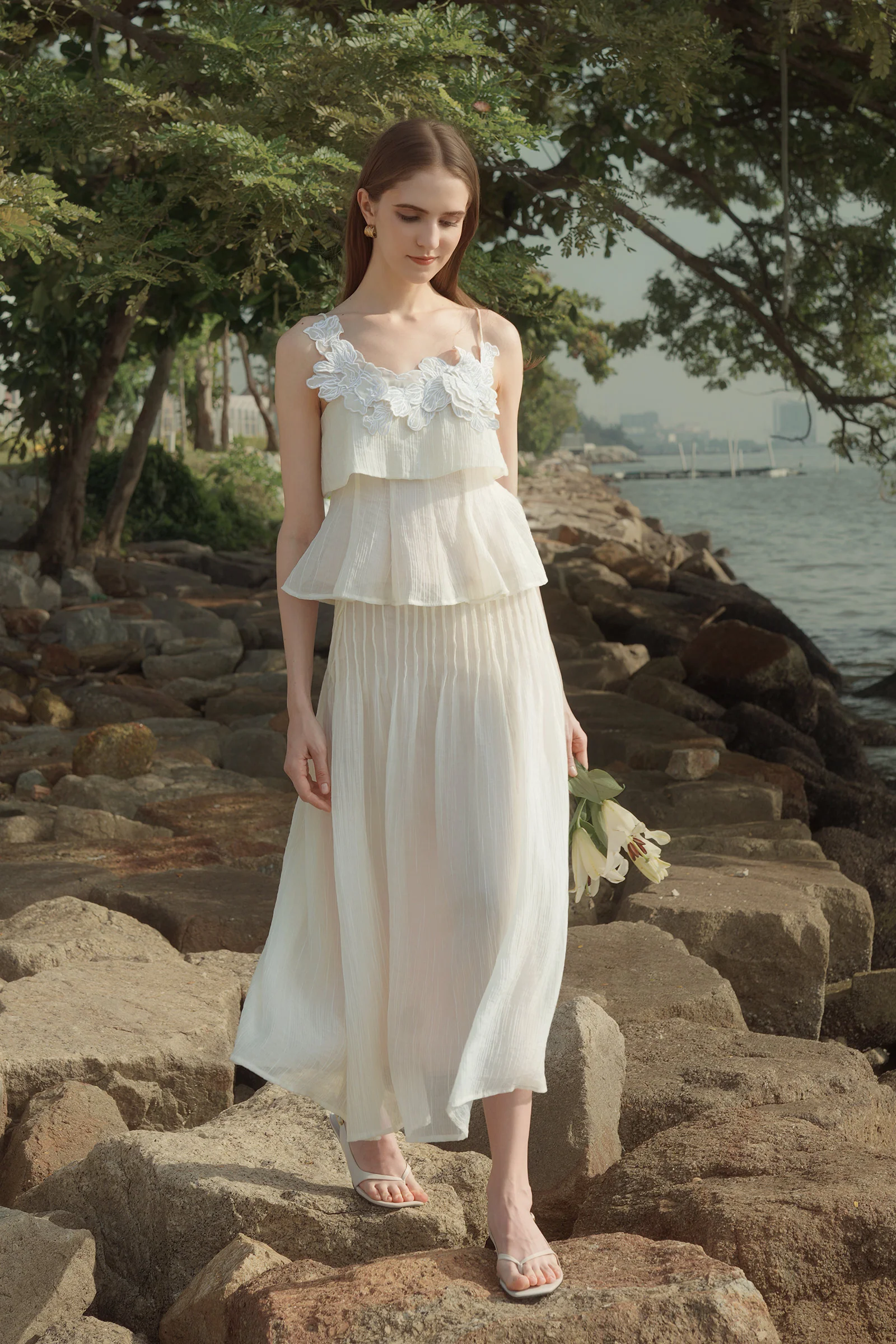 Aluna Skirt (Cream) - Image 26