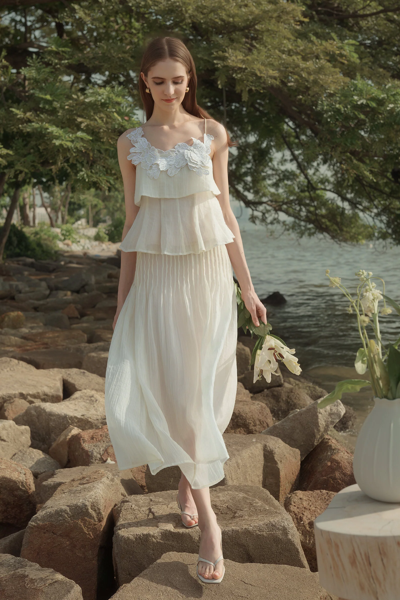 Aluna Skirt (Cream) - Image 31