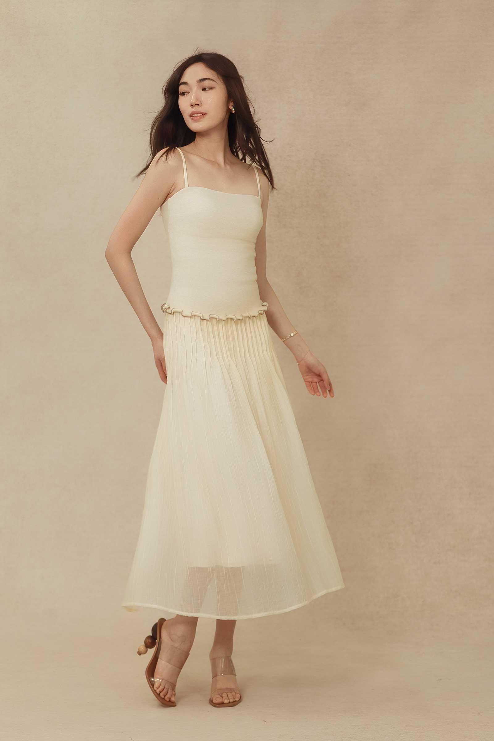 Aluna Skirt (Cream) - Image 7