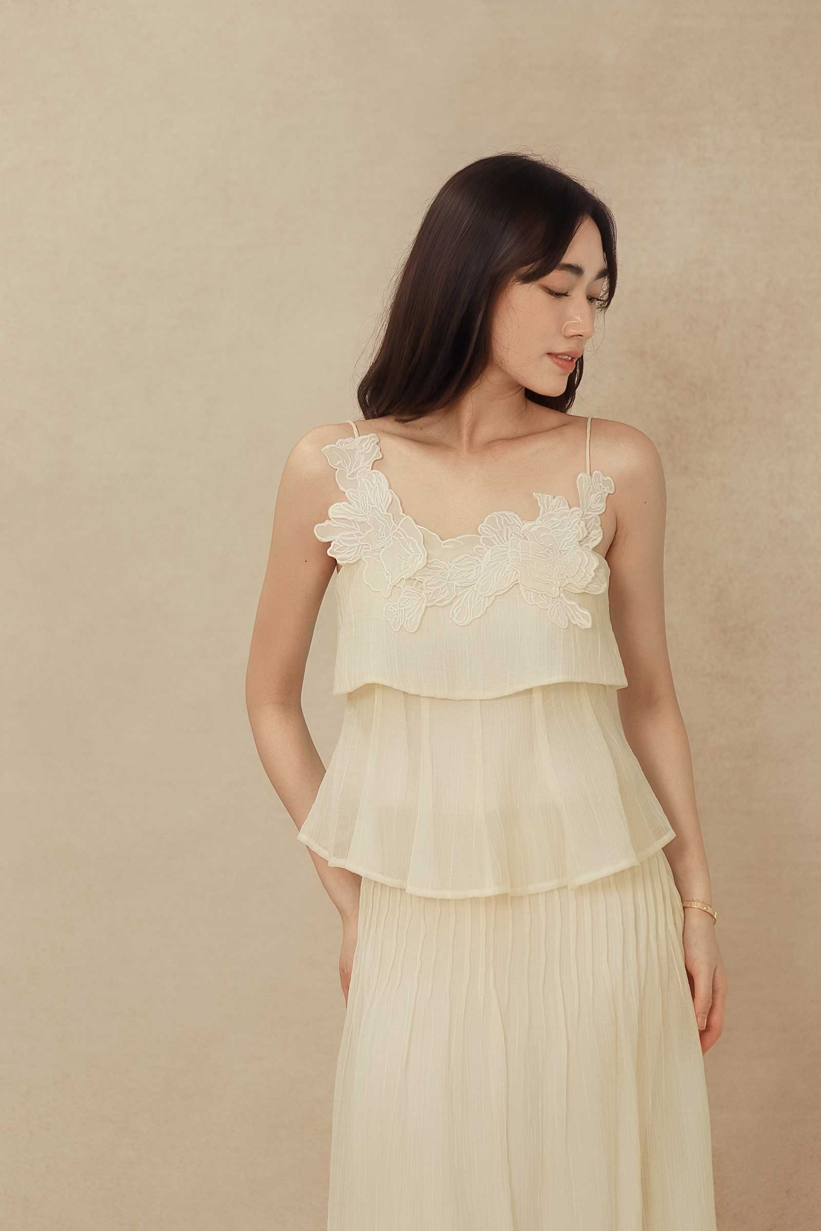 Aluna Top (Cream) - Image 17