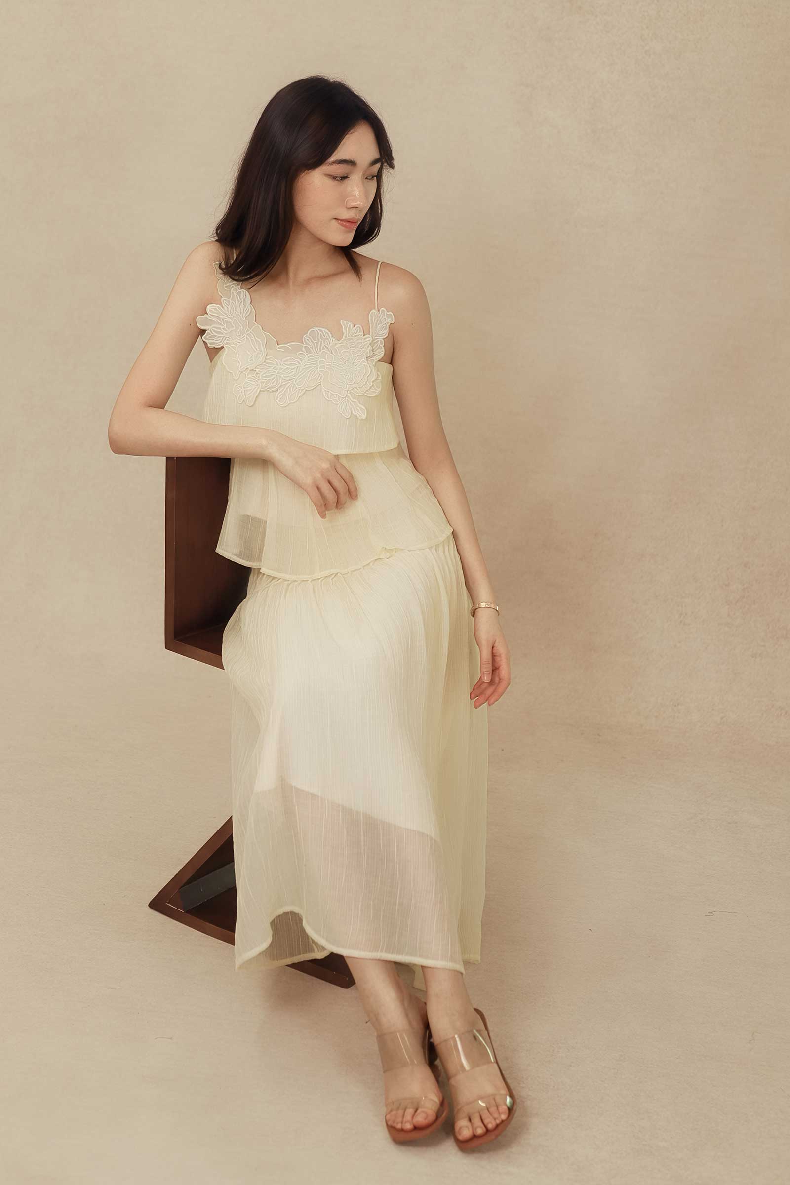 Aluna Top (Cream) - Image 21