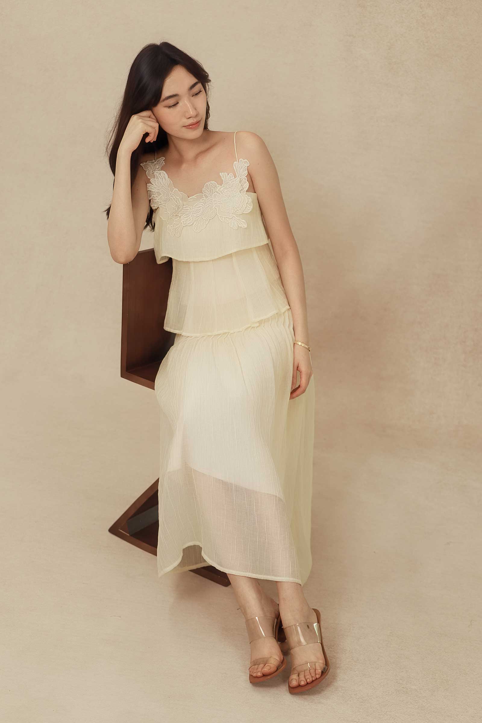 Aluna Top (Cream) - Image 3