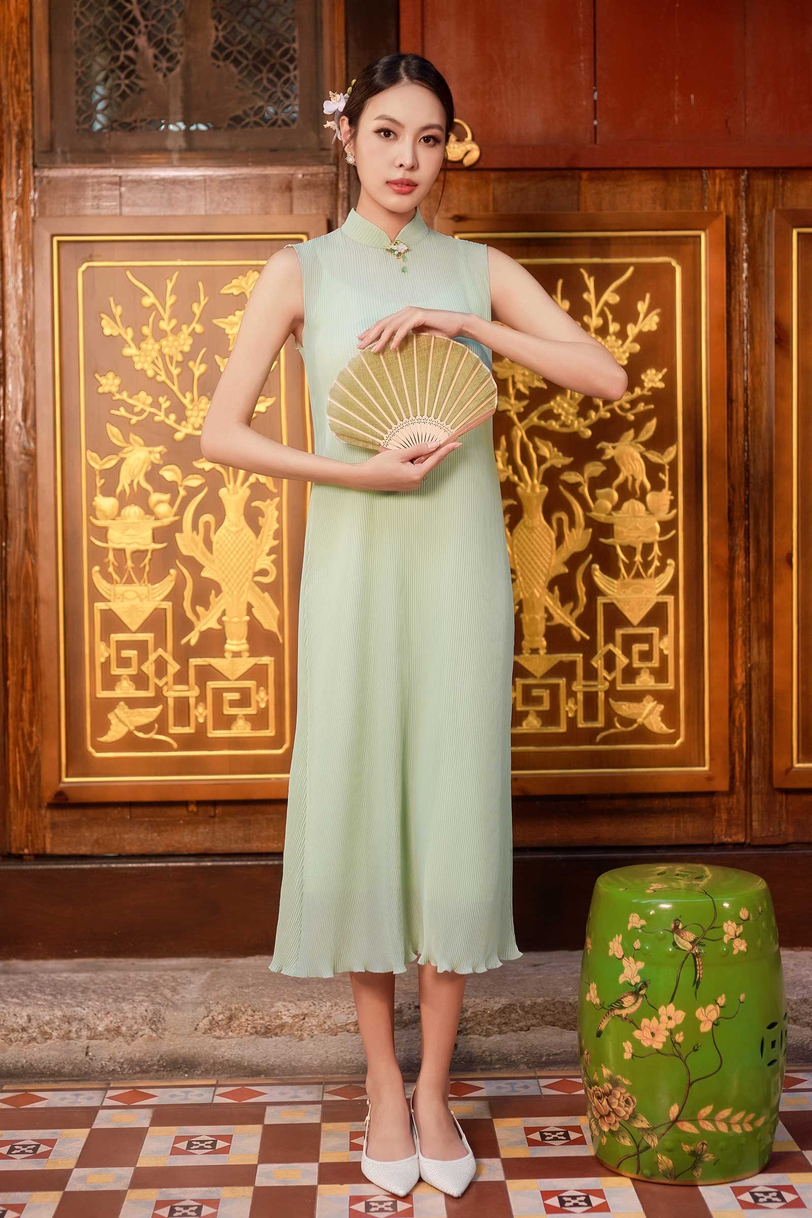 Yu Ping Qipao (Sage) - Image 12