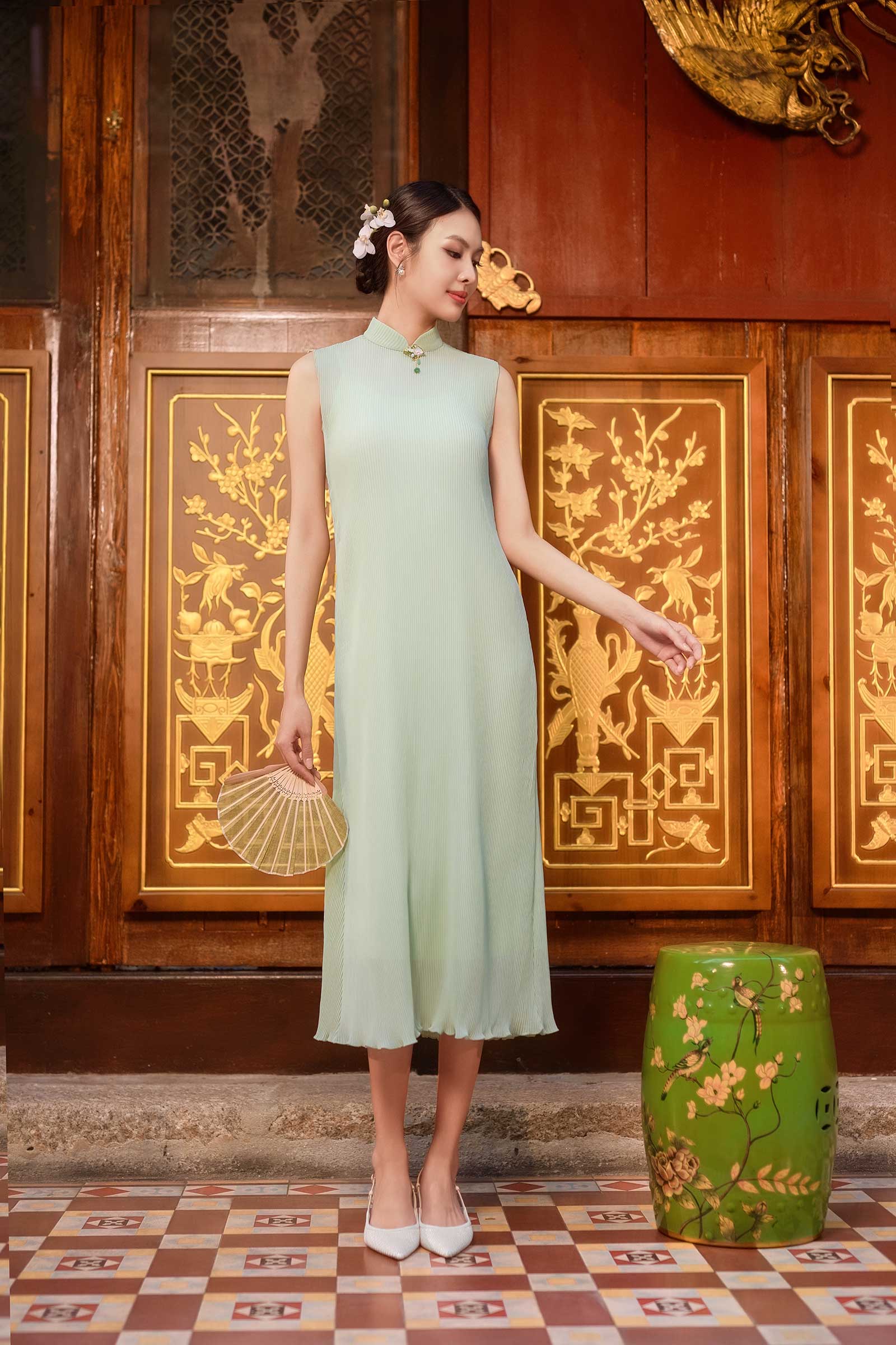 Yu Ping Qipao (Sage) - Image 6