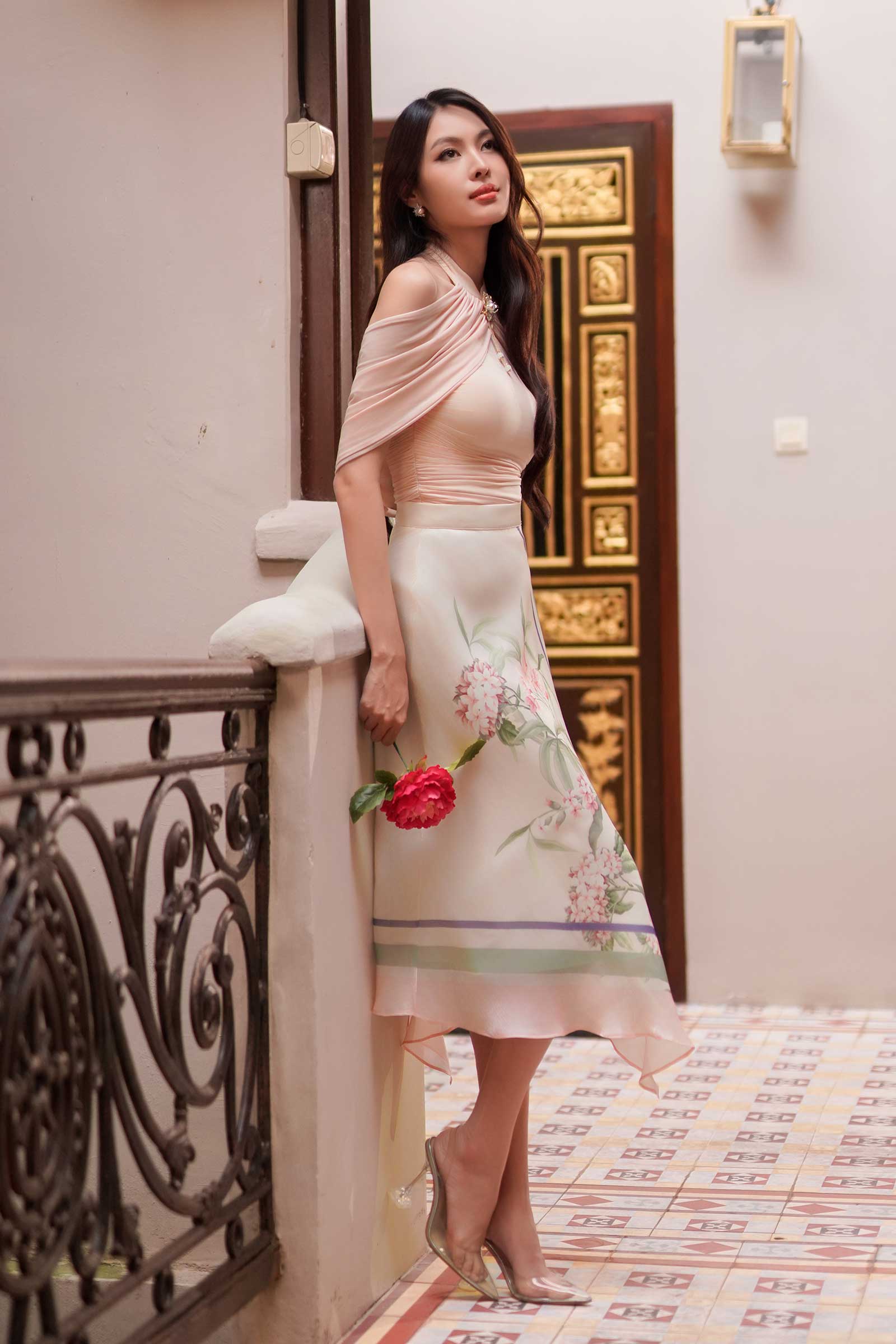 Reverie Qipao Top (Pink) - Image 12