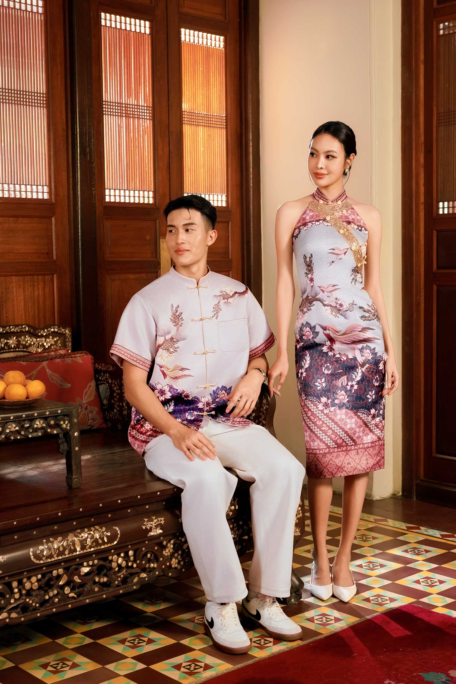 Paradis Qipao (Blue) - Image 28
