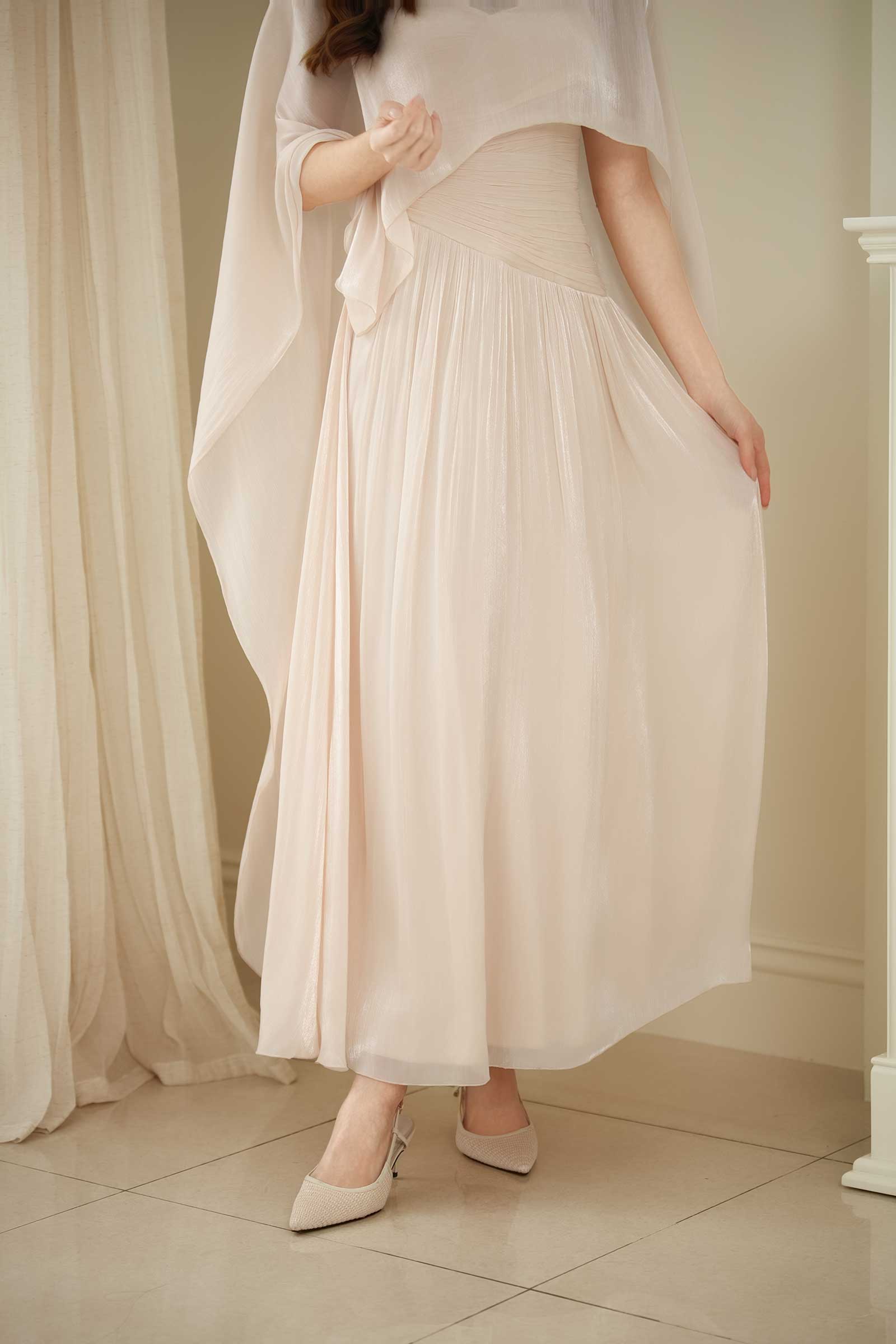 Viera Multiway Dress (Champagne) - Image 10