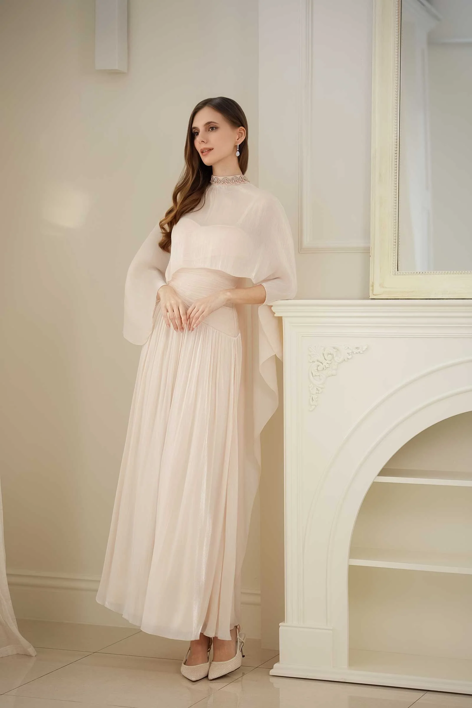 Viera Multiway Dress (Champagne) - Image 11