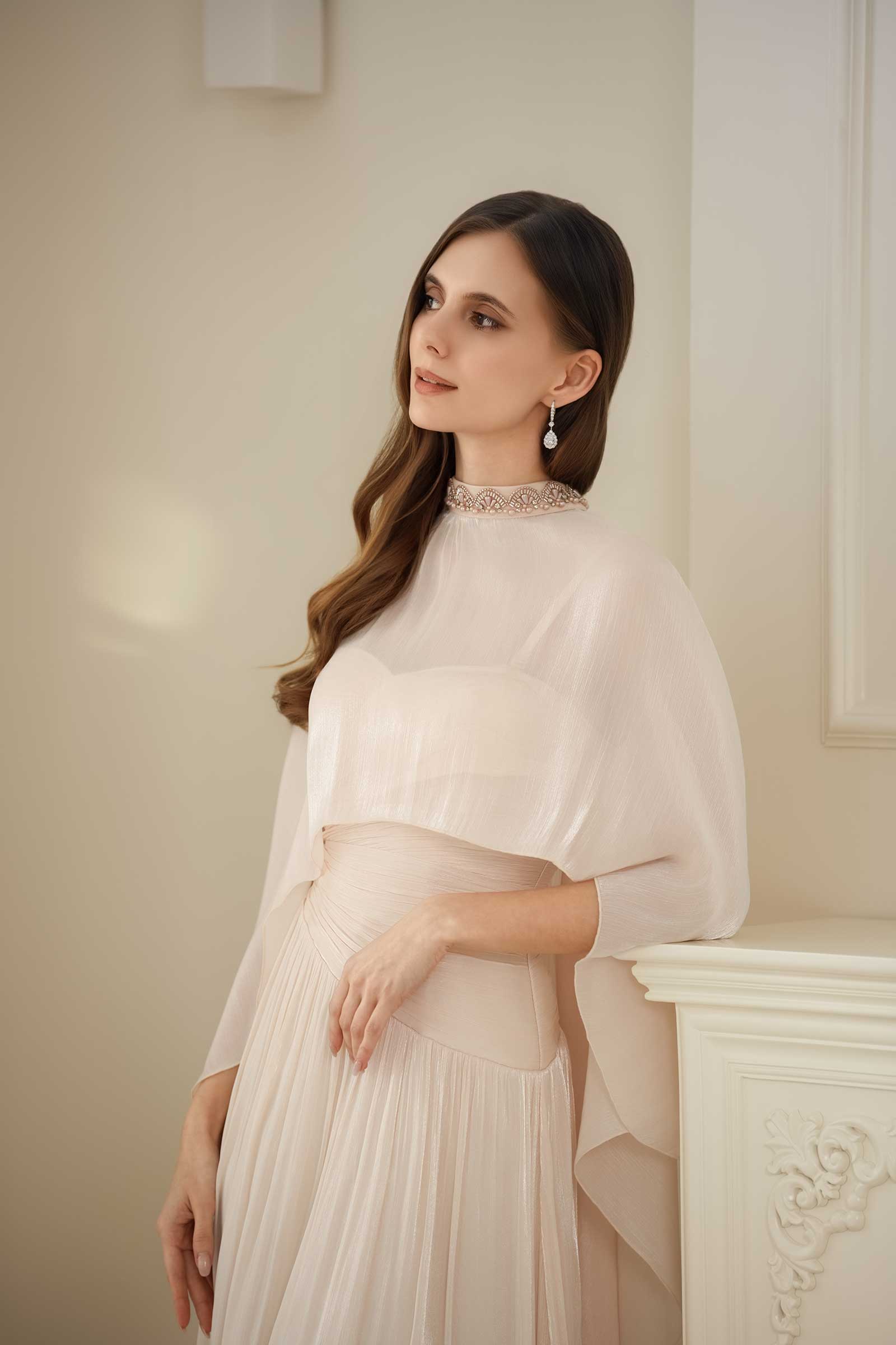 Viera Multiway Dress (Champagne) - Image 13