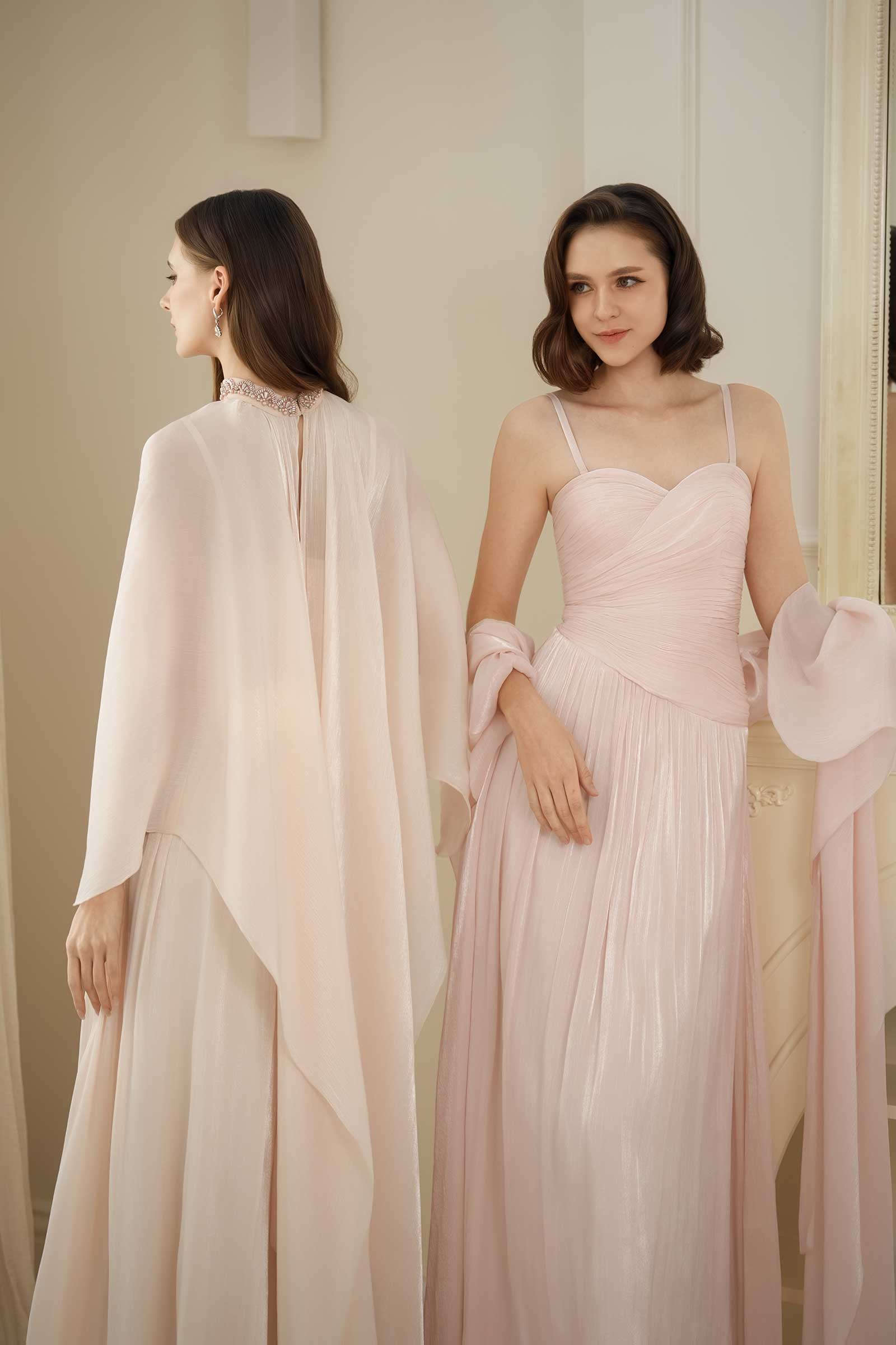 Viera Multiway Dress (Champagne) - Image 14