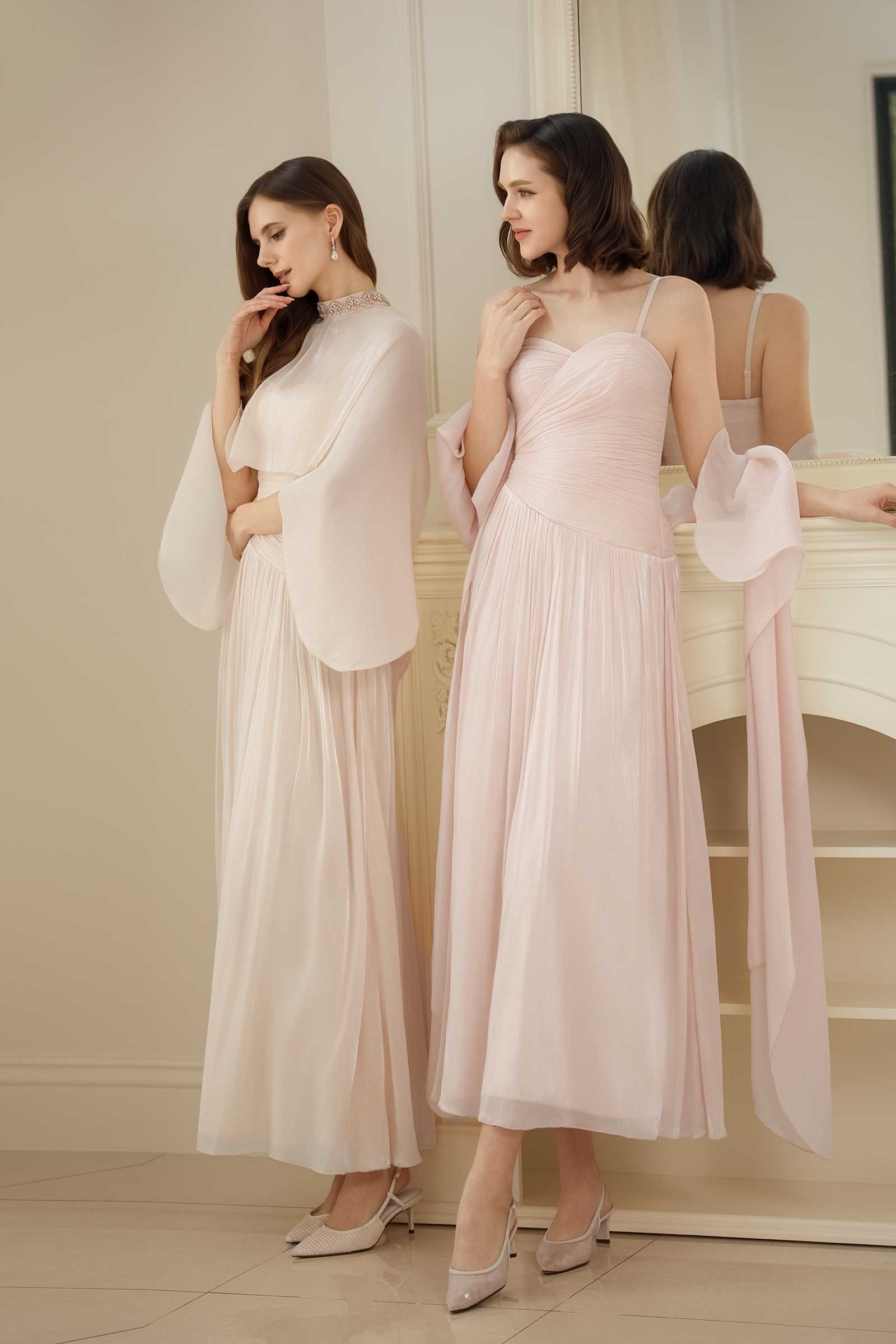 Viera Multiway Dress (Champagne) - Image 15