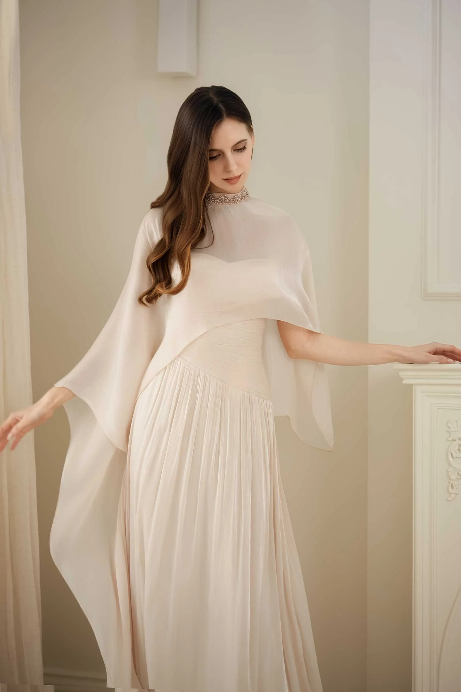 Viera Multiway Dress (Champagne) - Image 2