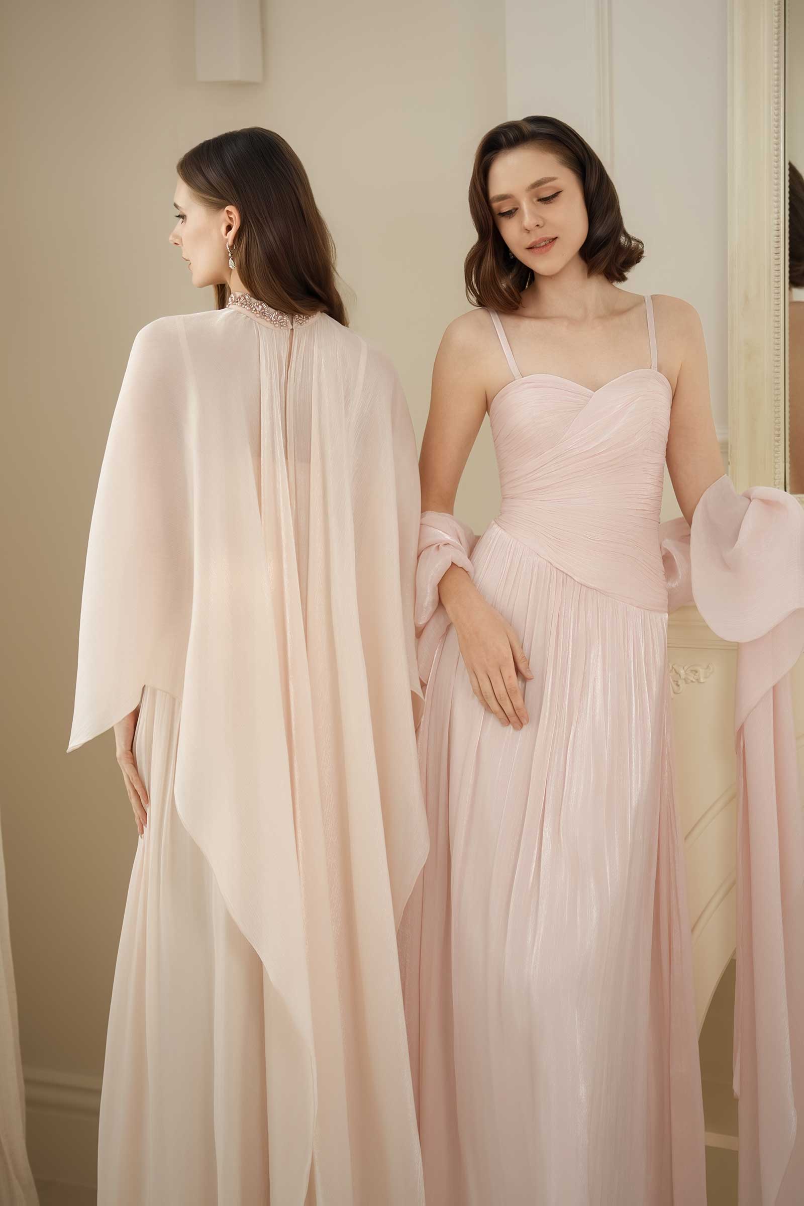 Viera Multiway Dress (Champagne) - Image 4