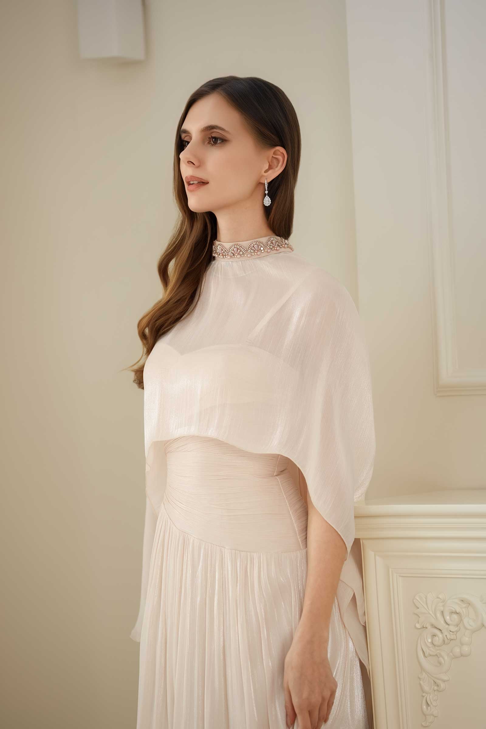 Viera Multiway Dress (Champagne) - Image 8