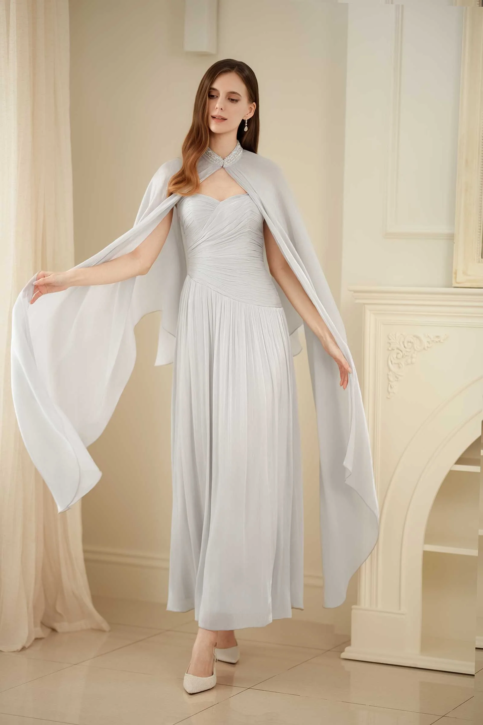 Viera Multiway Dress (Greyish Blue) - Image 2