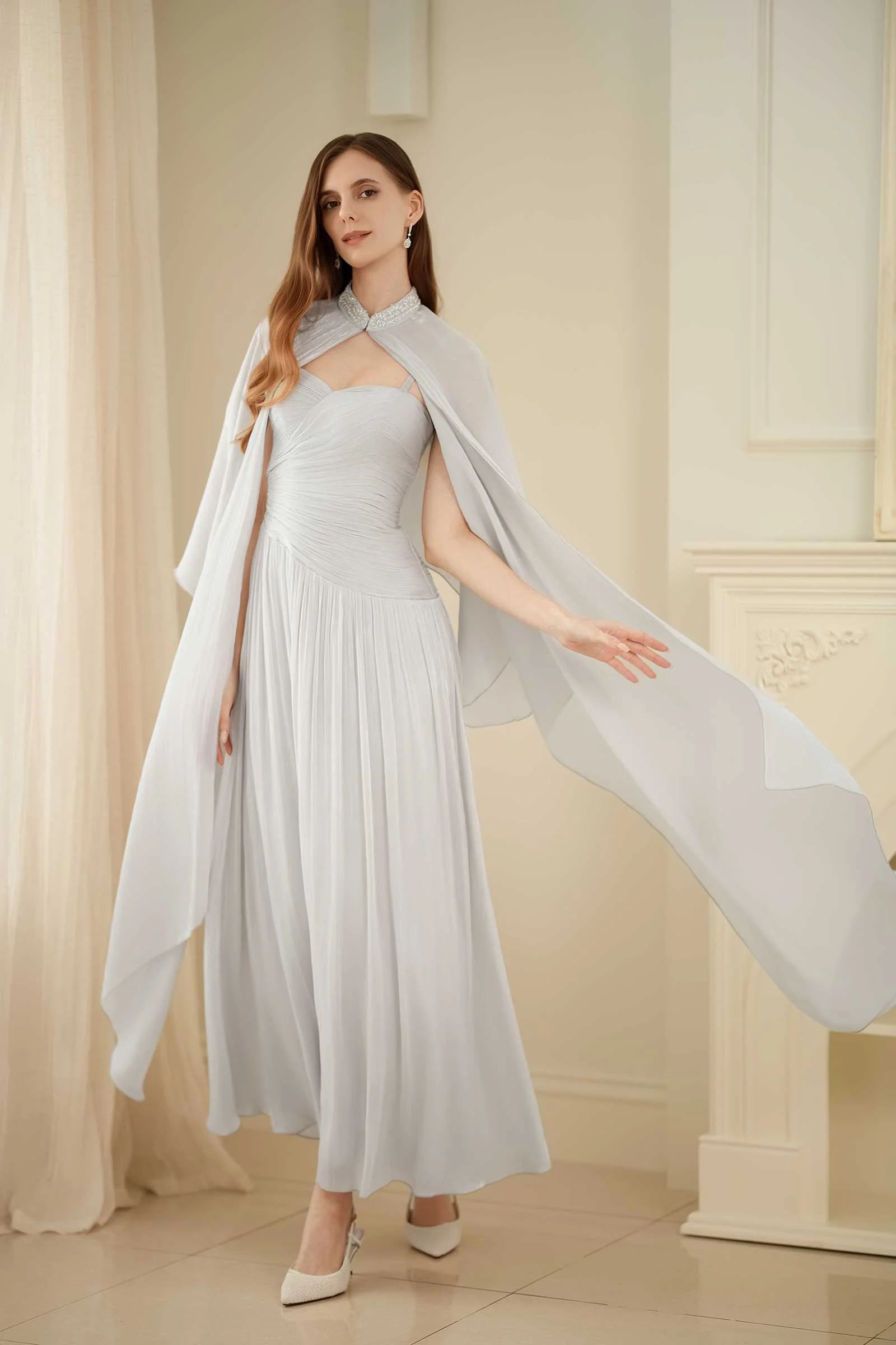 Viera Multiway Dress (Greyish Blue) - Image 21