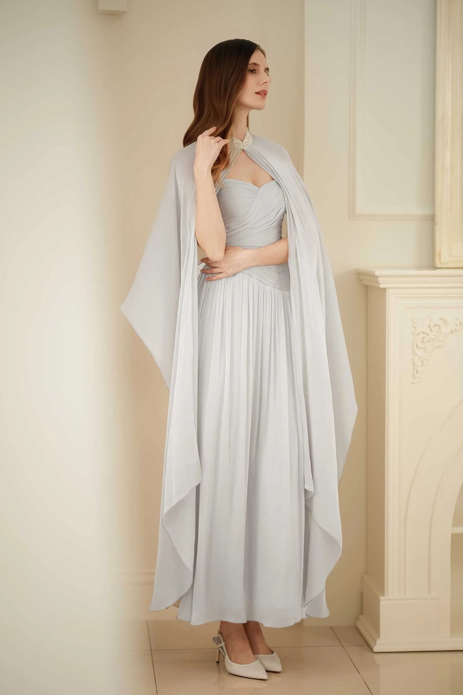 Viera Multiway Dress (Greyish Blue) - Image 23