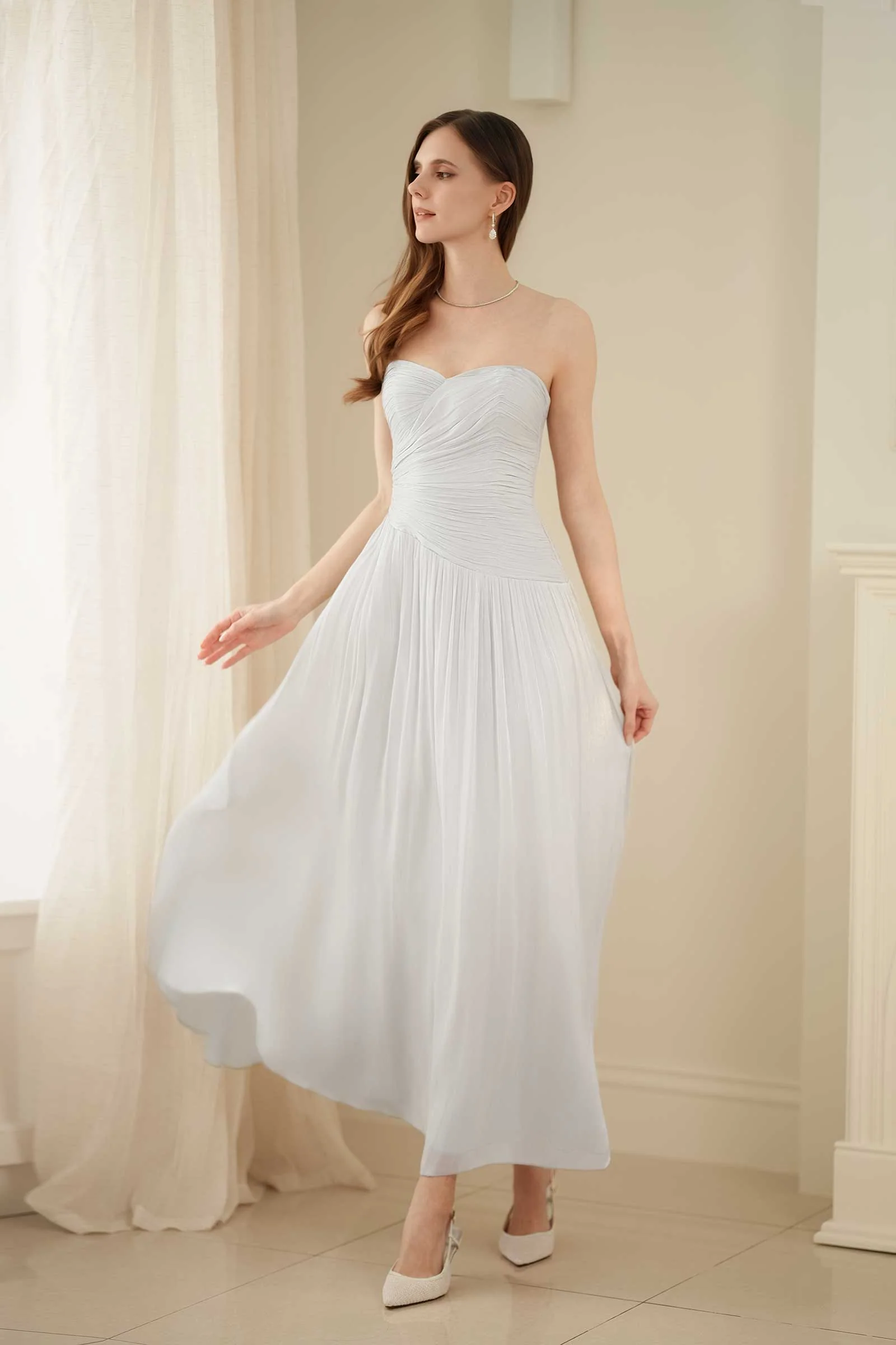 Viera Multiway Dress (Greyish Blue) - Image 6