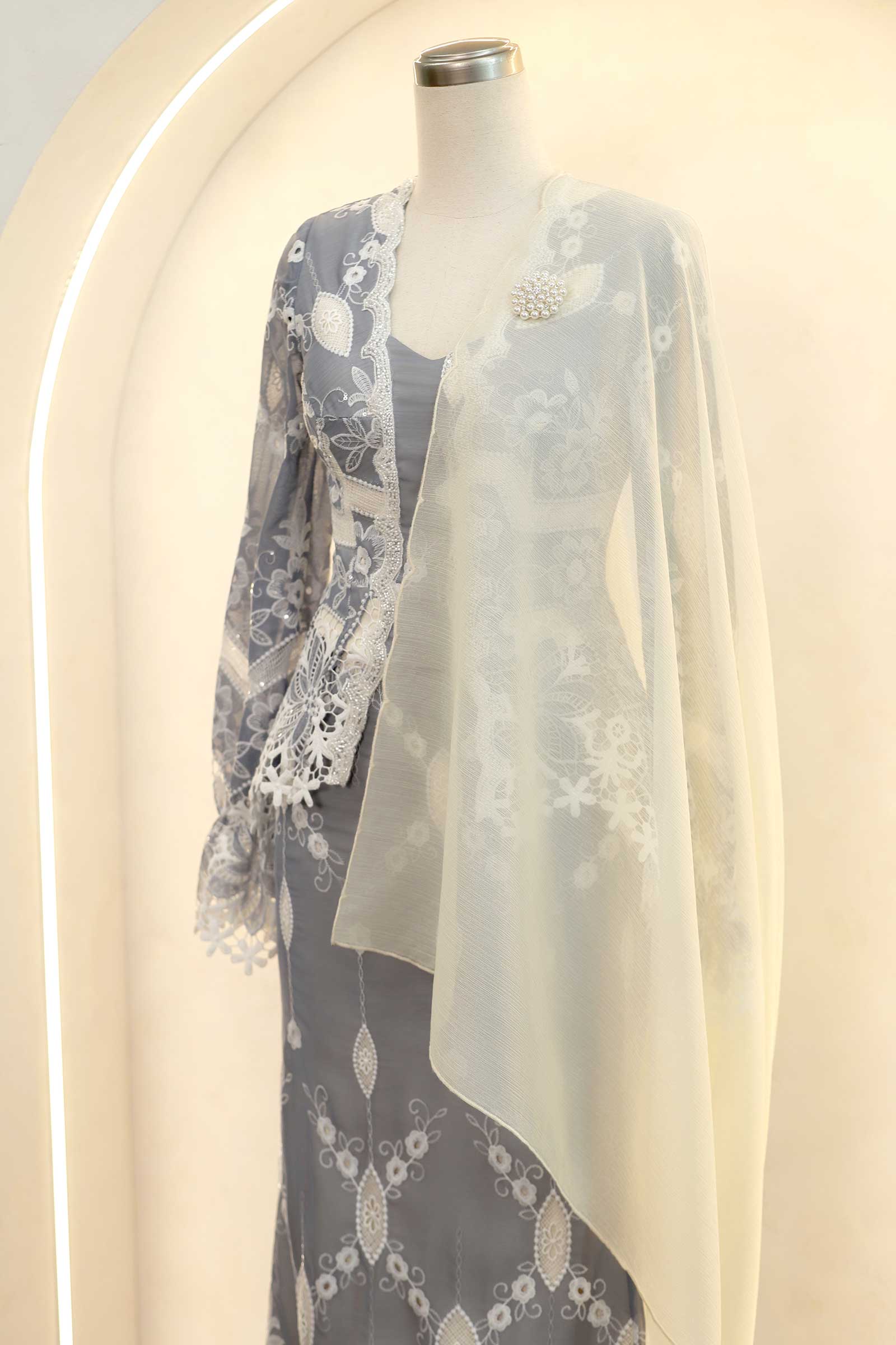 Rosalie Kebaya Set (Bluebell) - Image 6