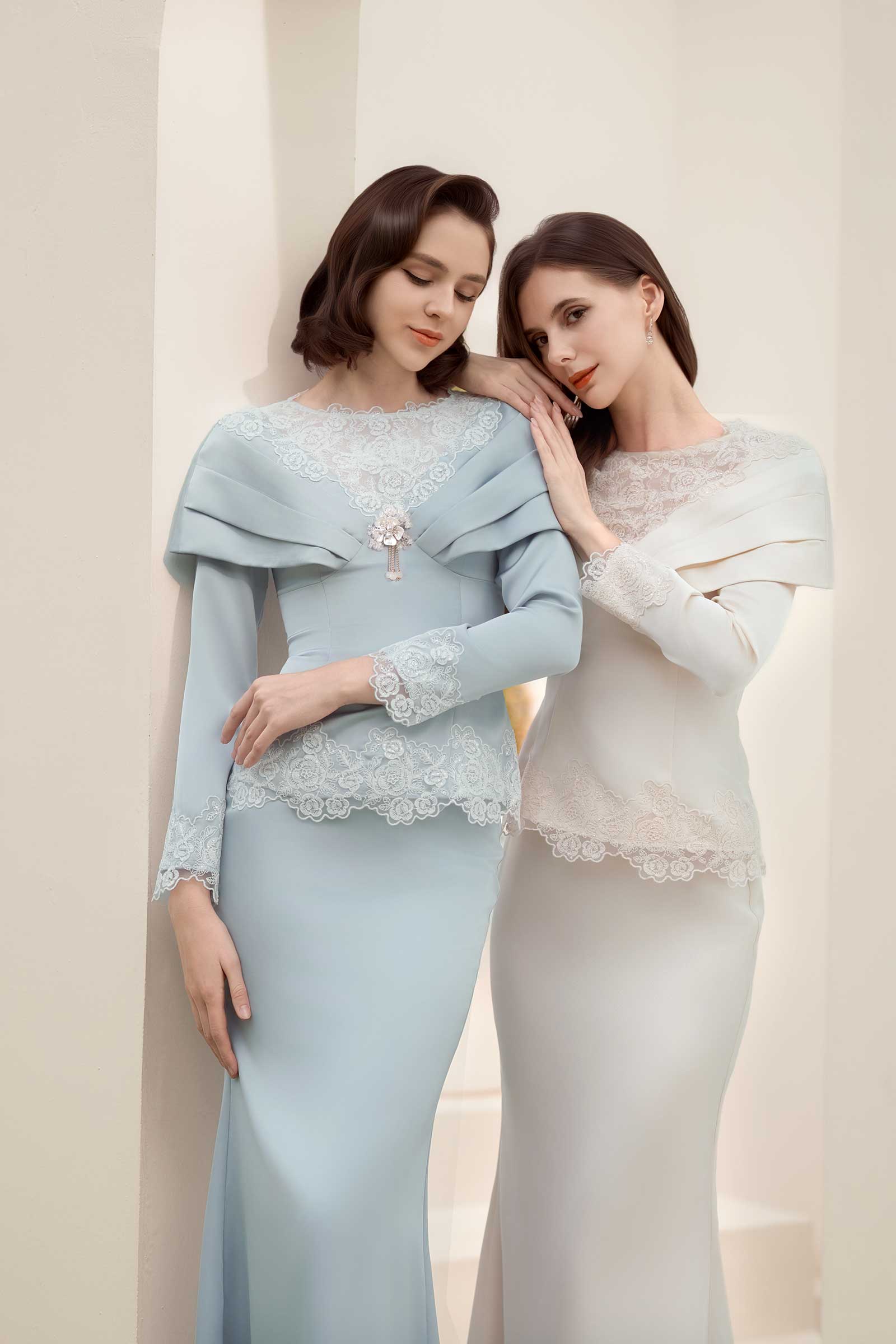 Rembulan Kebaya Top (Champagne) - Image 9