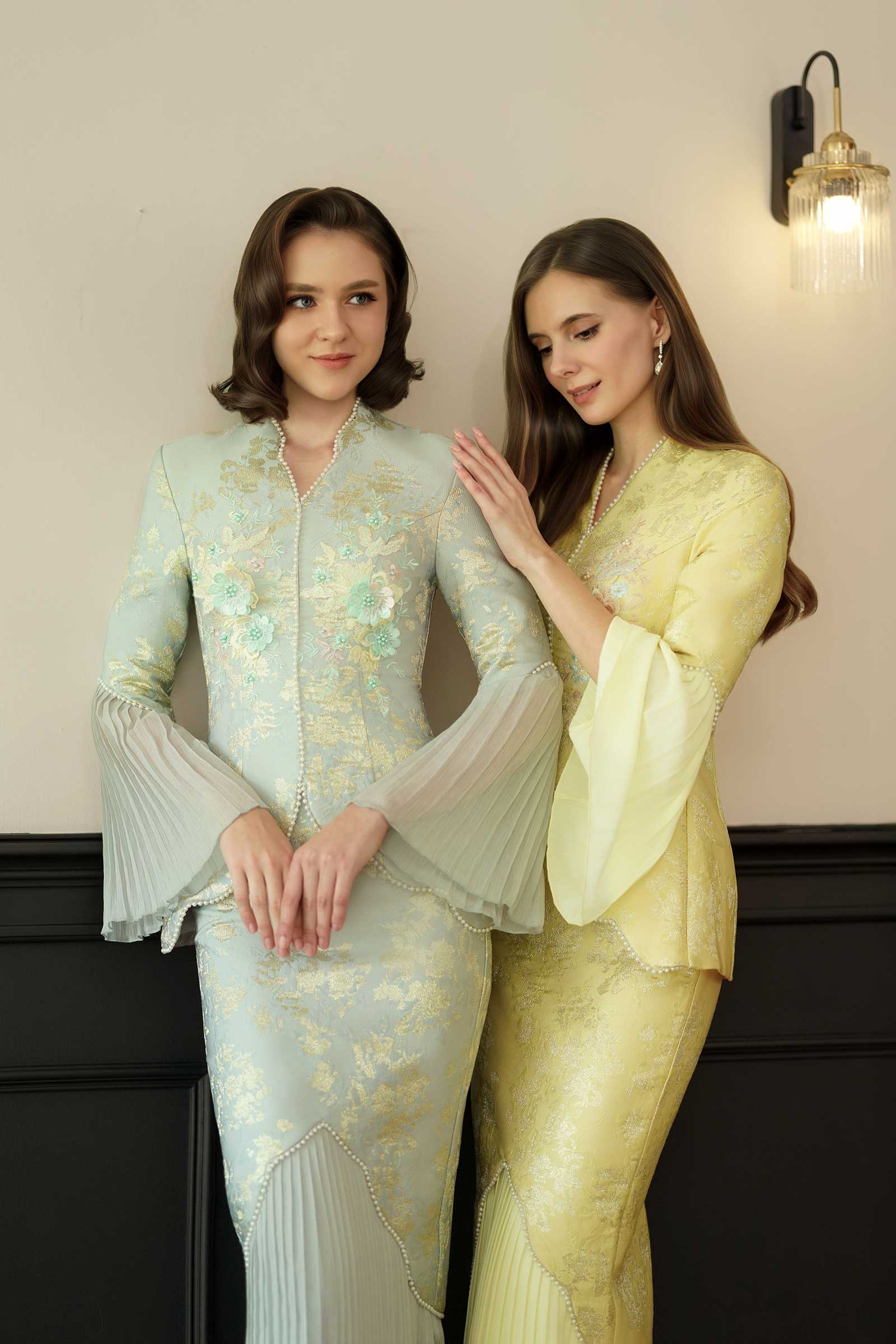 Rosabella Kebaya Top (Sunlit Butter) - Image 10