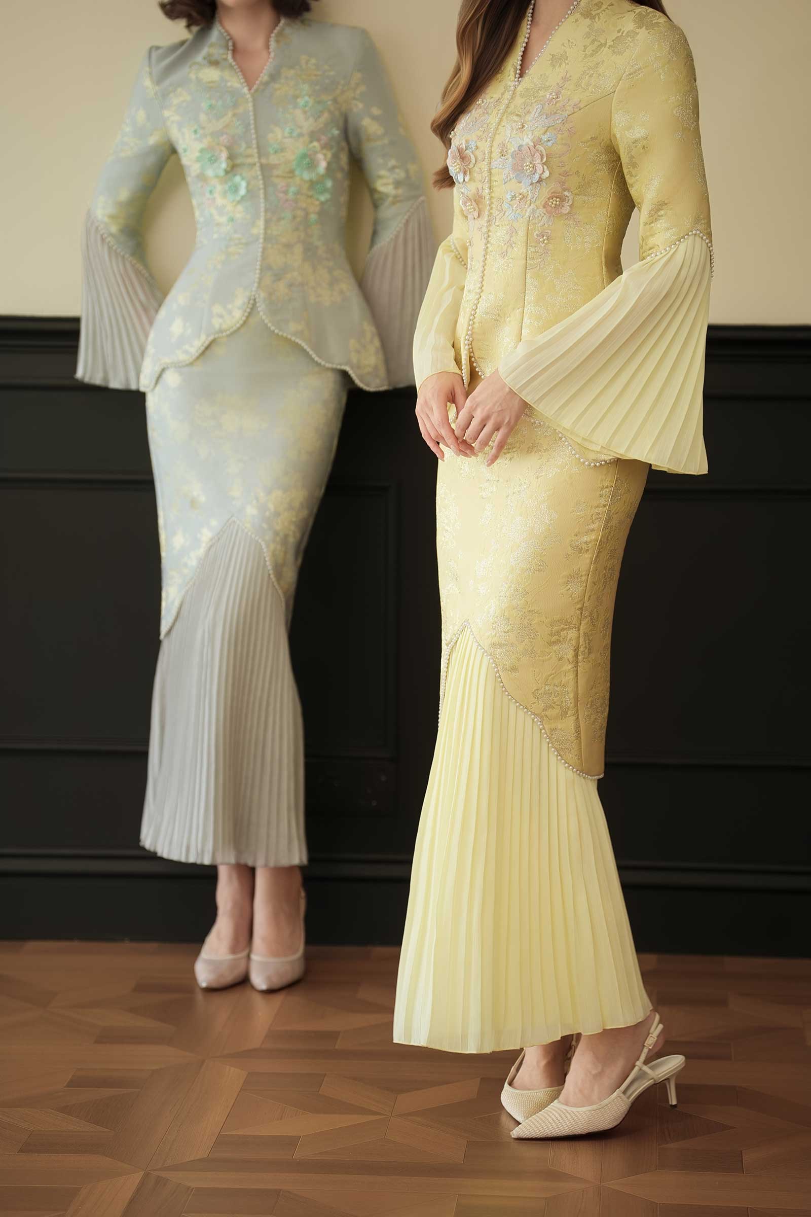 Rosabella Kebaya Top (Sunlit Butter) - Image 23