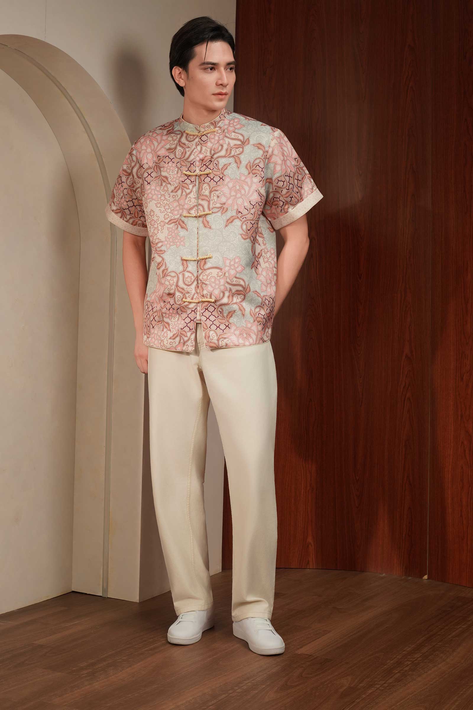 Lotus Men Samfu (Pink) - Image 28