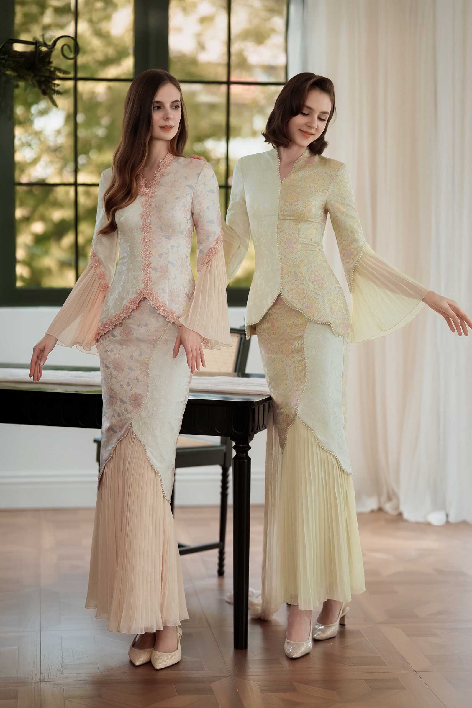 Niessa Kebaya Set (Pistachio) - Image 28