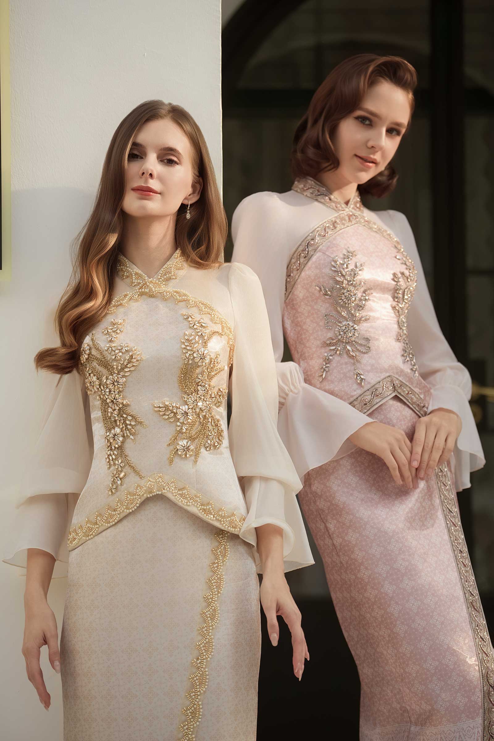 Puteri Kebaya Set (Gold) - Image 27