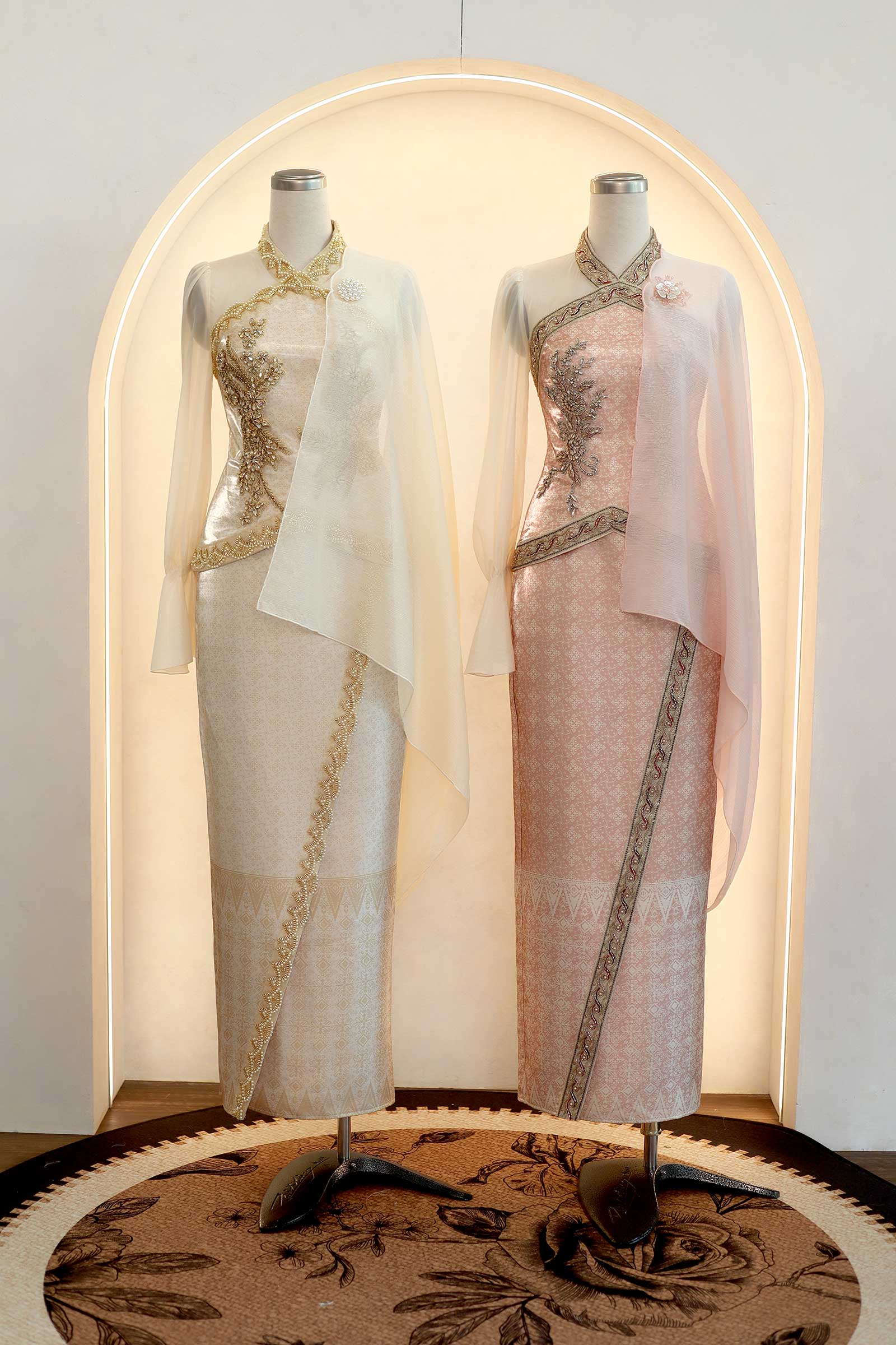 Puteri Kebaya Set (Gold) - Image 5